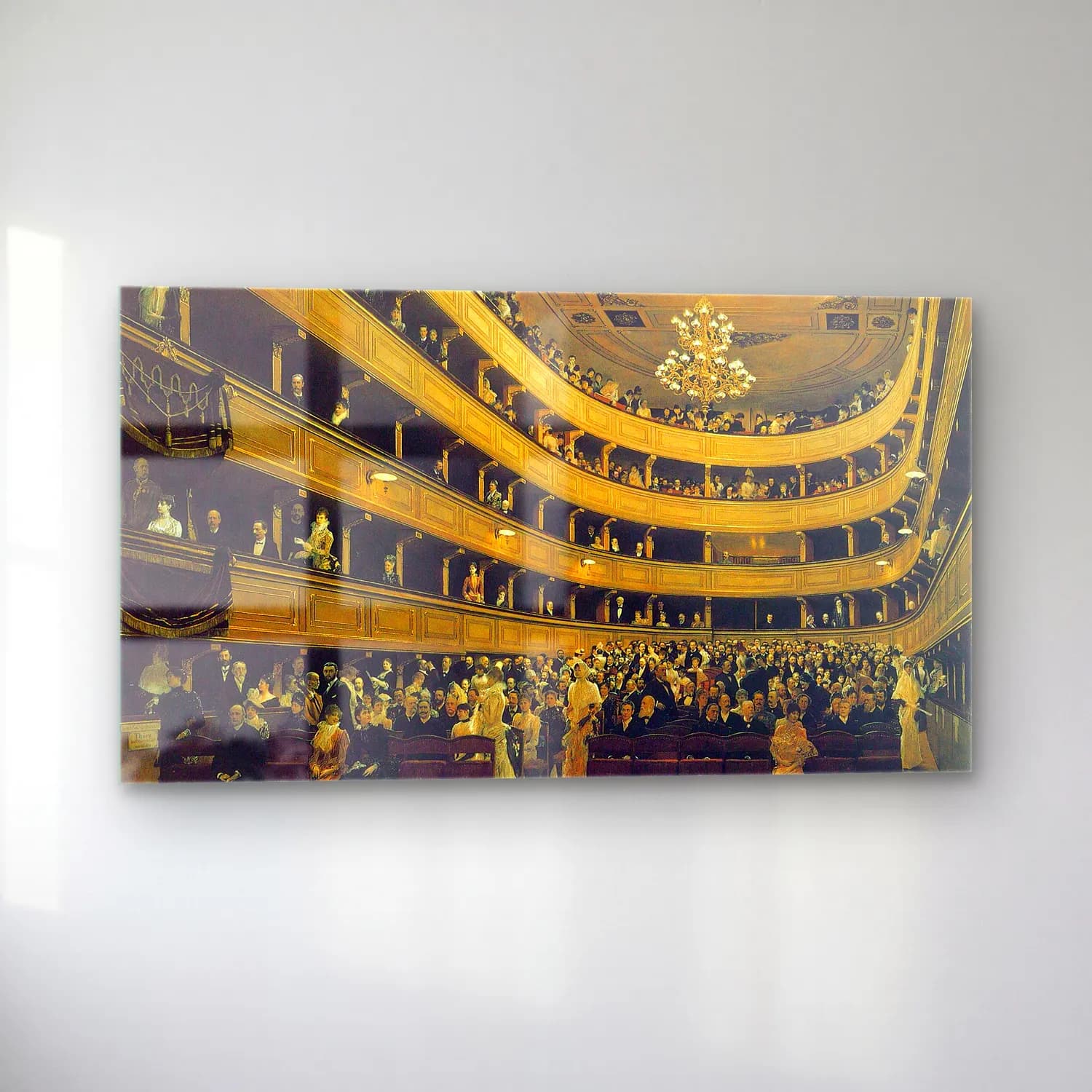 Gustav Klimt – Hall cam tablo — sol açıdan görünüm
