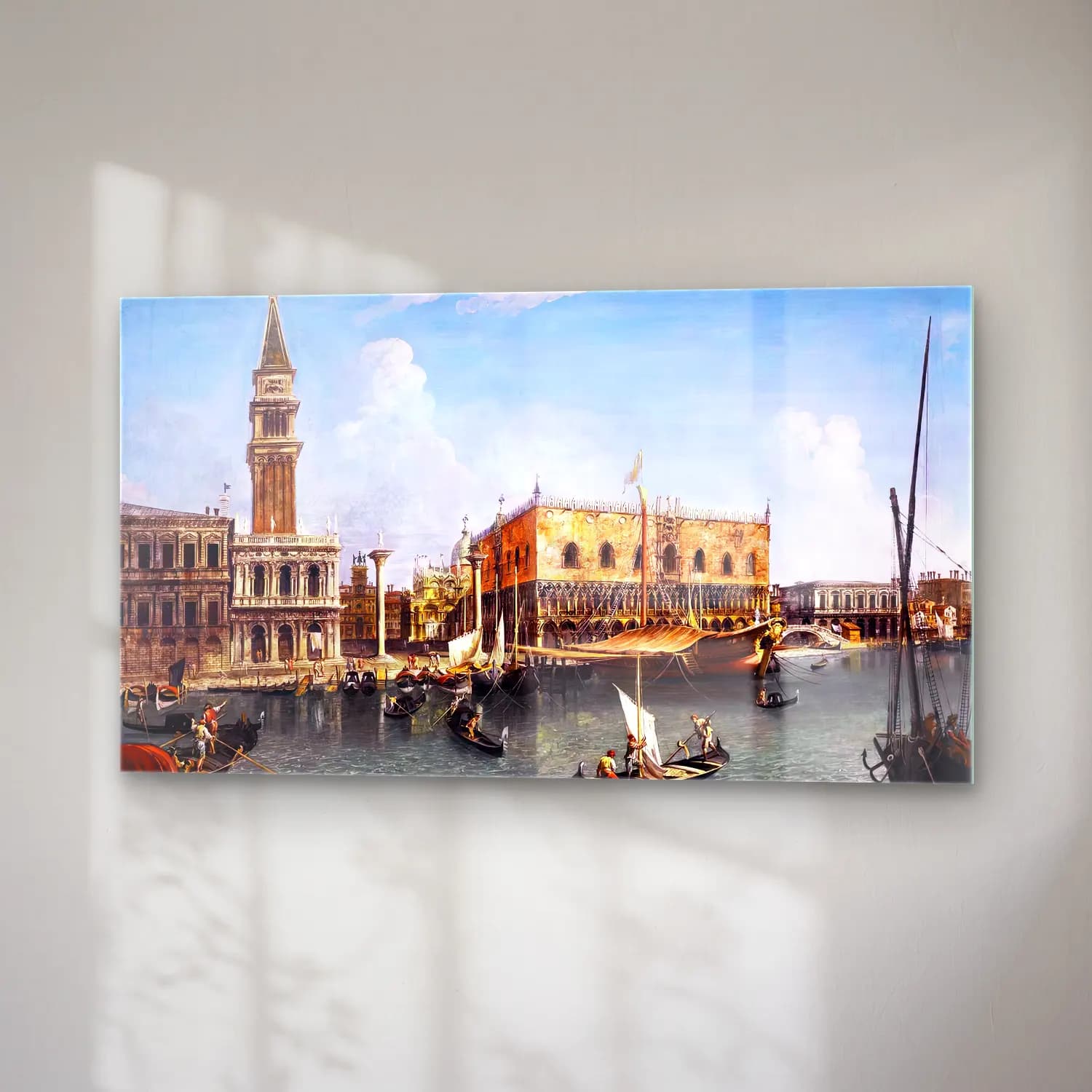 Michele Marieschi – Venice, a View of the Molo from the Bacino cam tablo — sağ açıdan görünüm