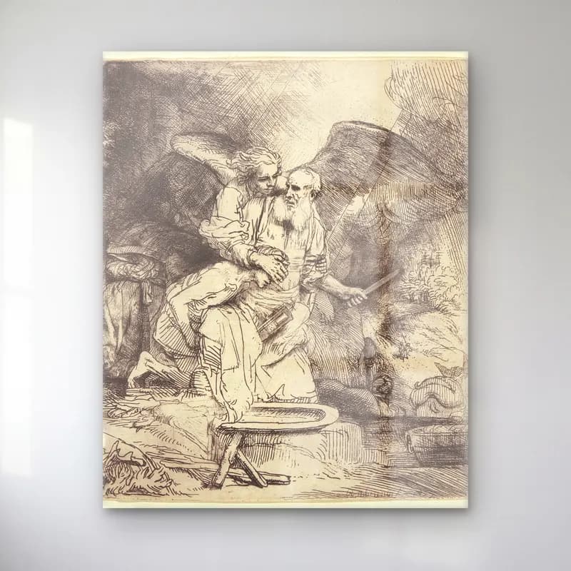 Siyah Beyaz Mitolojik Sahne No. 7 cam tablo — Siyah Beyaz Mitolojik Sahne No. 7 — siyah beyaz mitolojik sahne
