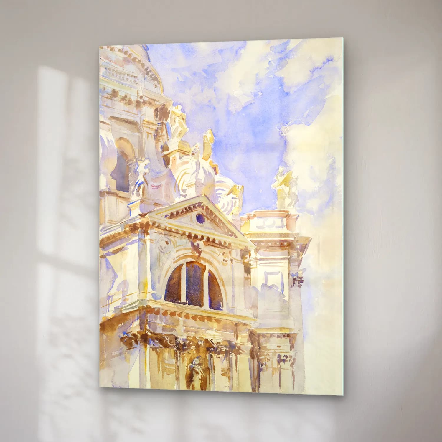 John Singer Sargent – The Salute, Venice (ca. 1904–1907) cam tablo — sağ açıdan görünüm