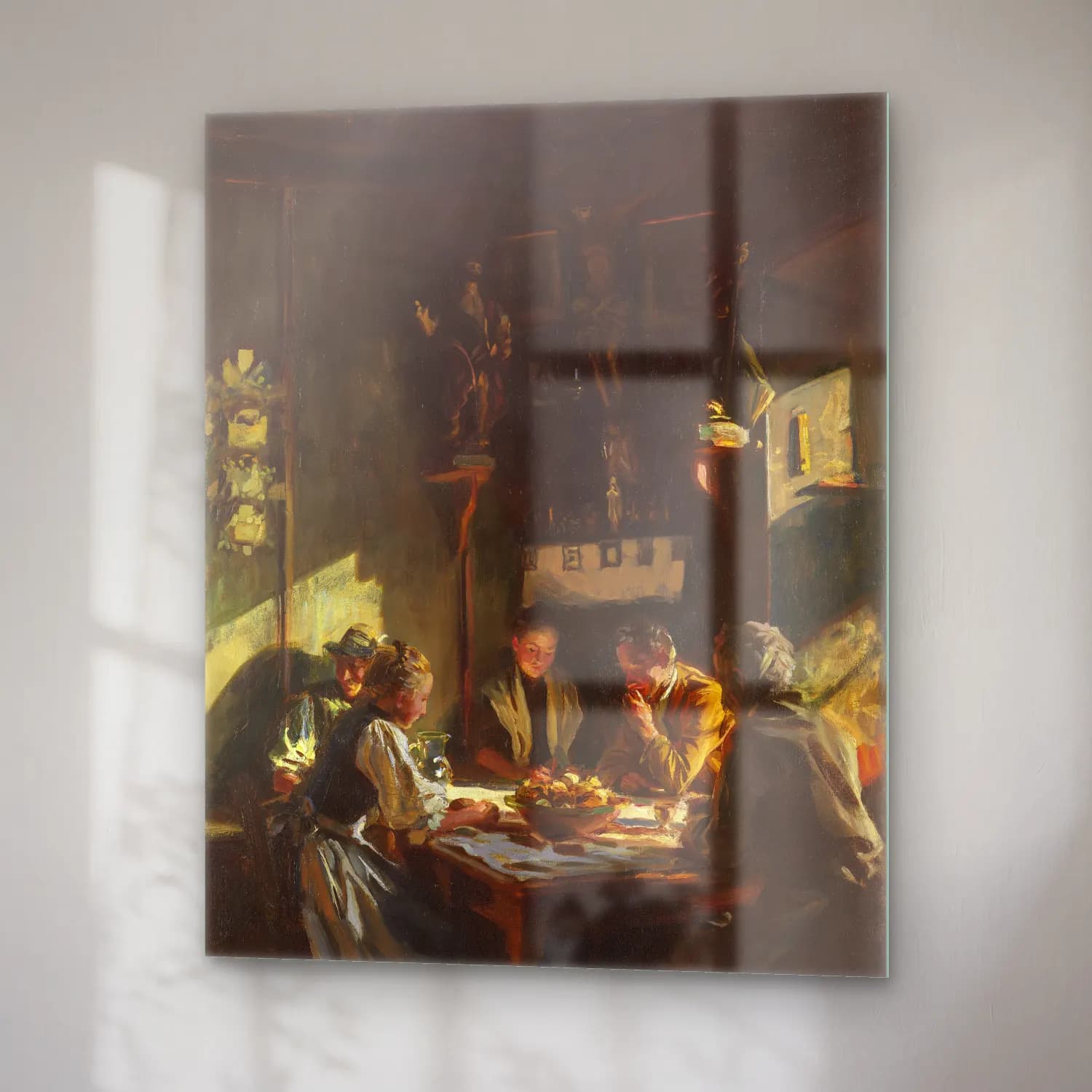 John Singer Sargent – Tyrolese Interior cam tablo — sağ açıdan görünüm