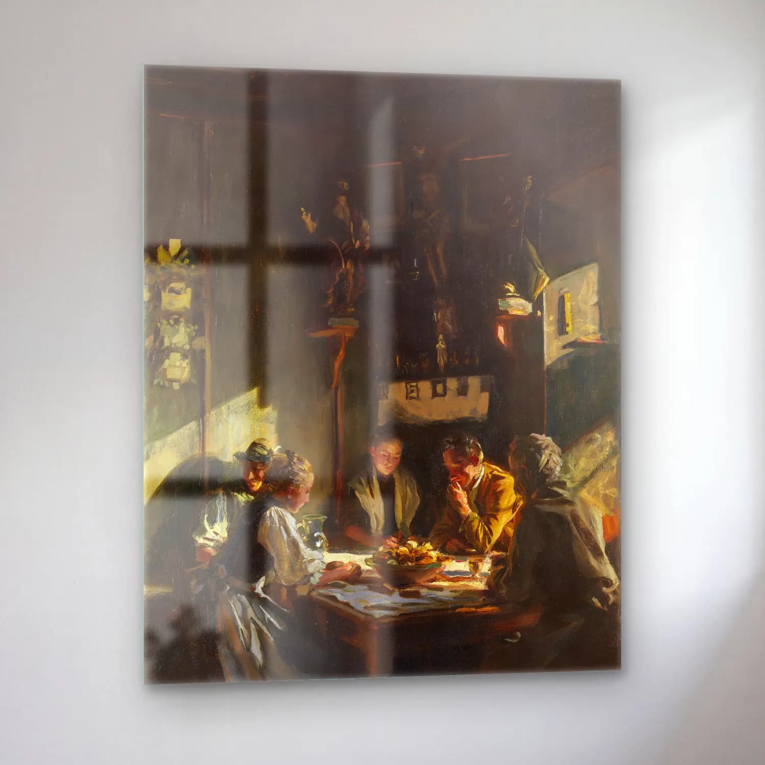 John Singer Sargent – Tyrolese Interior cam tablo — sol açıdan görünüm