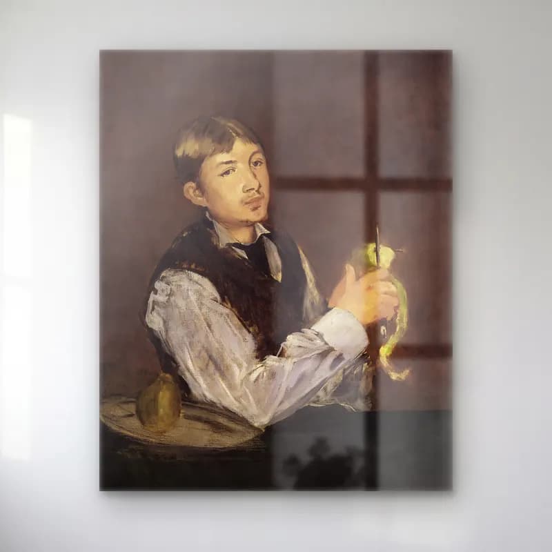 Yağlı Boya Erkek Portresi No. 31 cam tablo — Yağlı Boya Erkek Portresi No. 31 — yağlı boya erkek portresi
