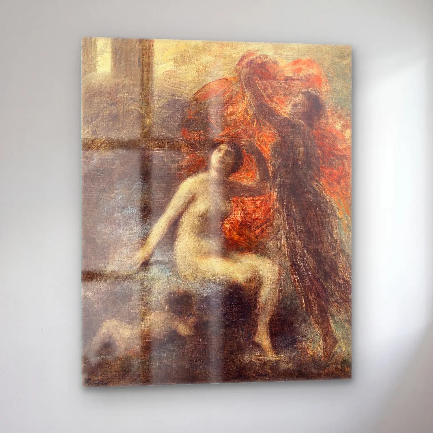 Henri Fantin-Latour – The Palace of Aurora cam tablo — sol açıdan görünüm