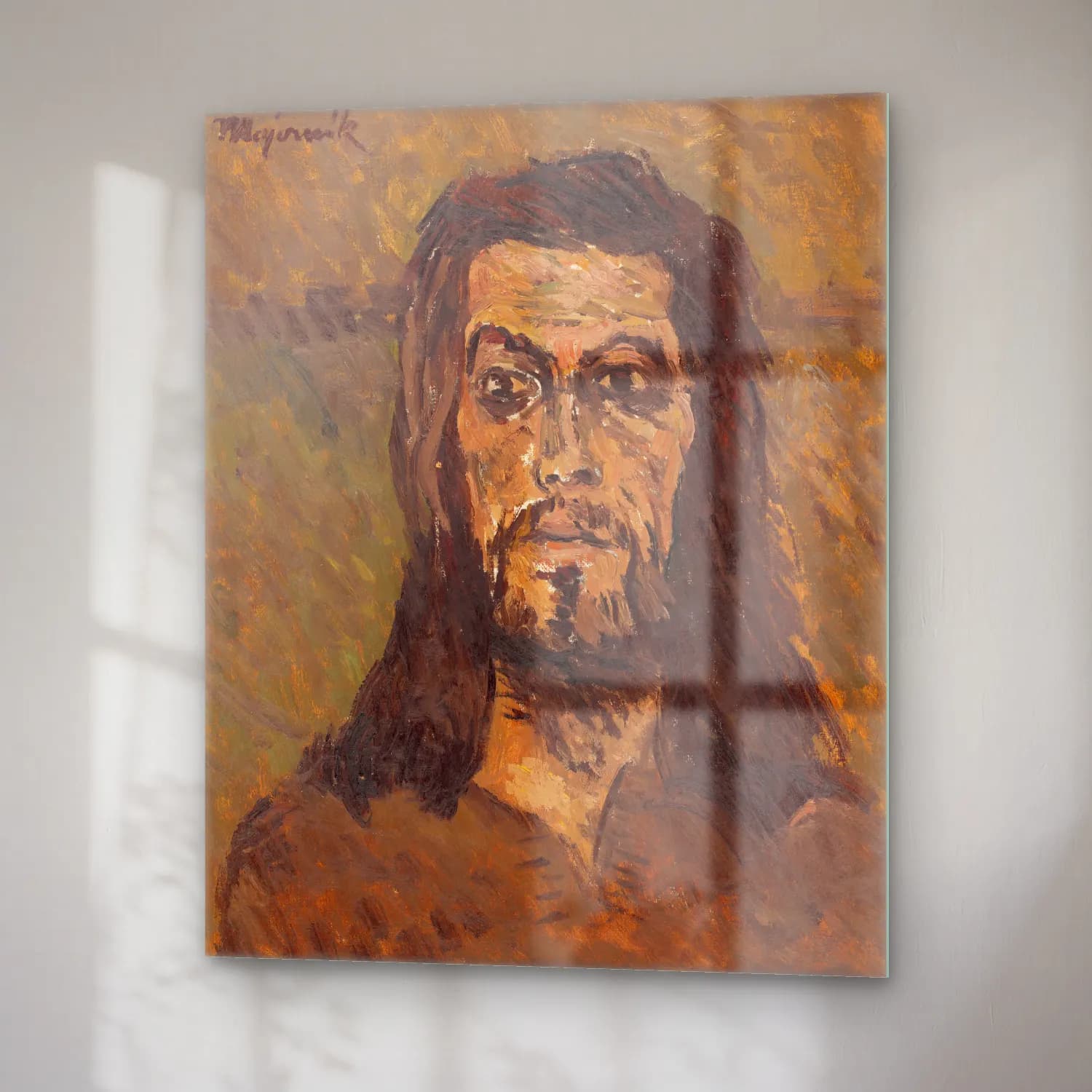 Cyprián Majerník – The head of saint john the baptist cam tablo — sağ açıdan görünüm