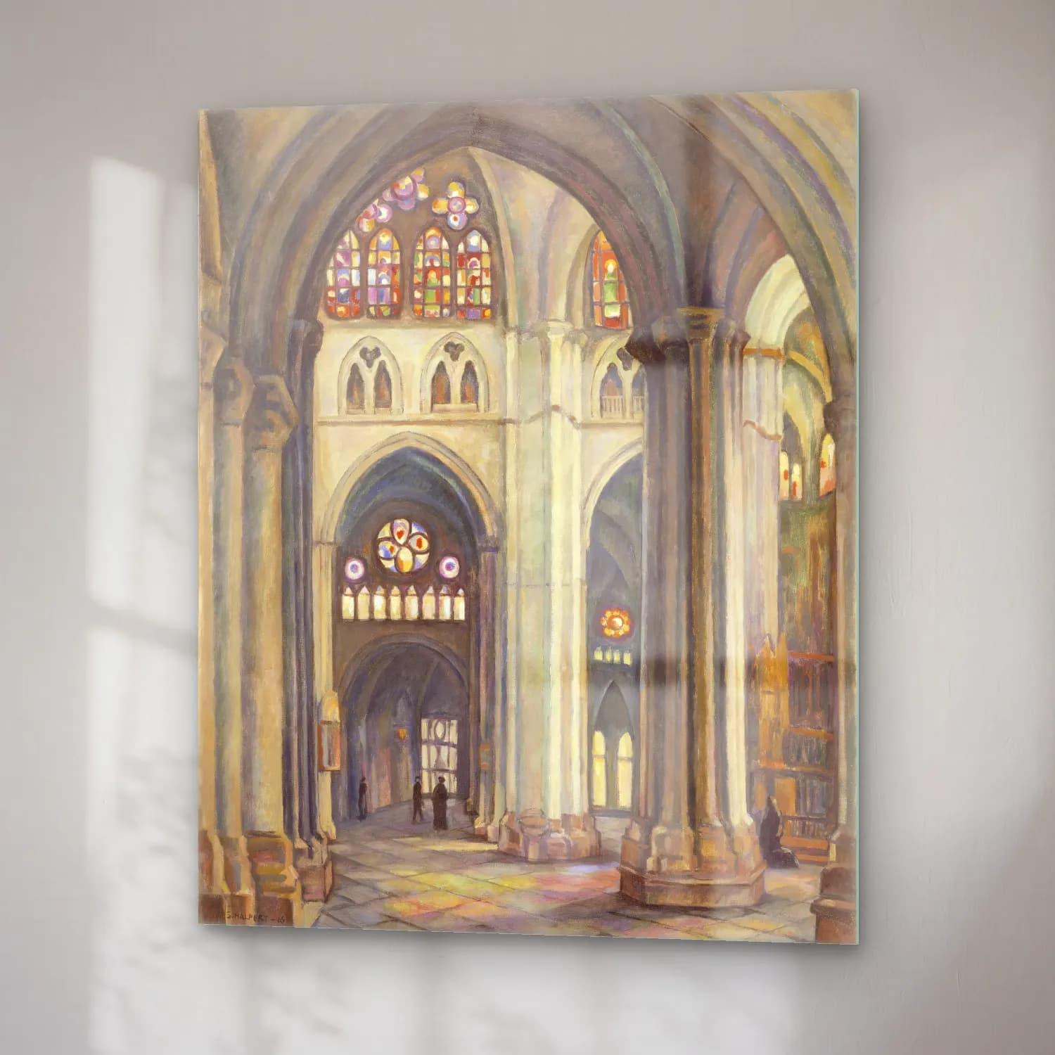 Samuel Halpert – Toledo Cathedral cam tablo — sağ açıdan görünüm