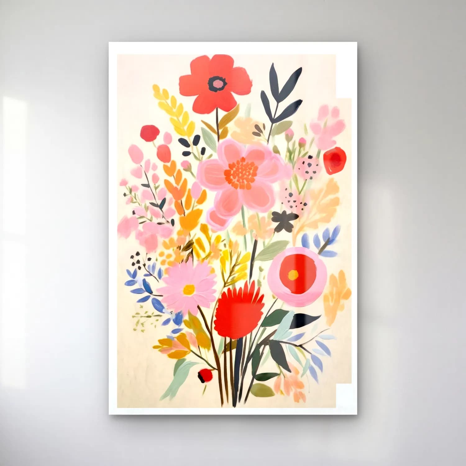 Boho Çiçek Pazarı cam tablo — Boho Çiçek Pazarı — boho çiçek pazarı