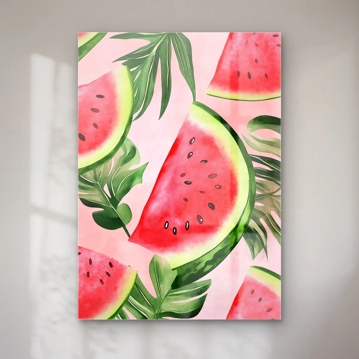 Pastel Karpuz No. 4 cam tablo — Pastel Karpuz No. 4 — pastel karpuz