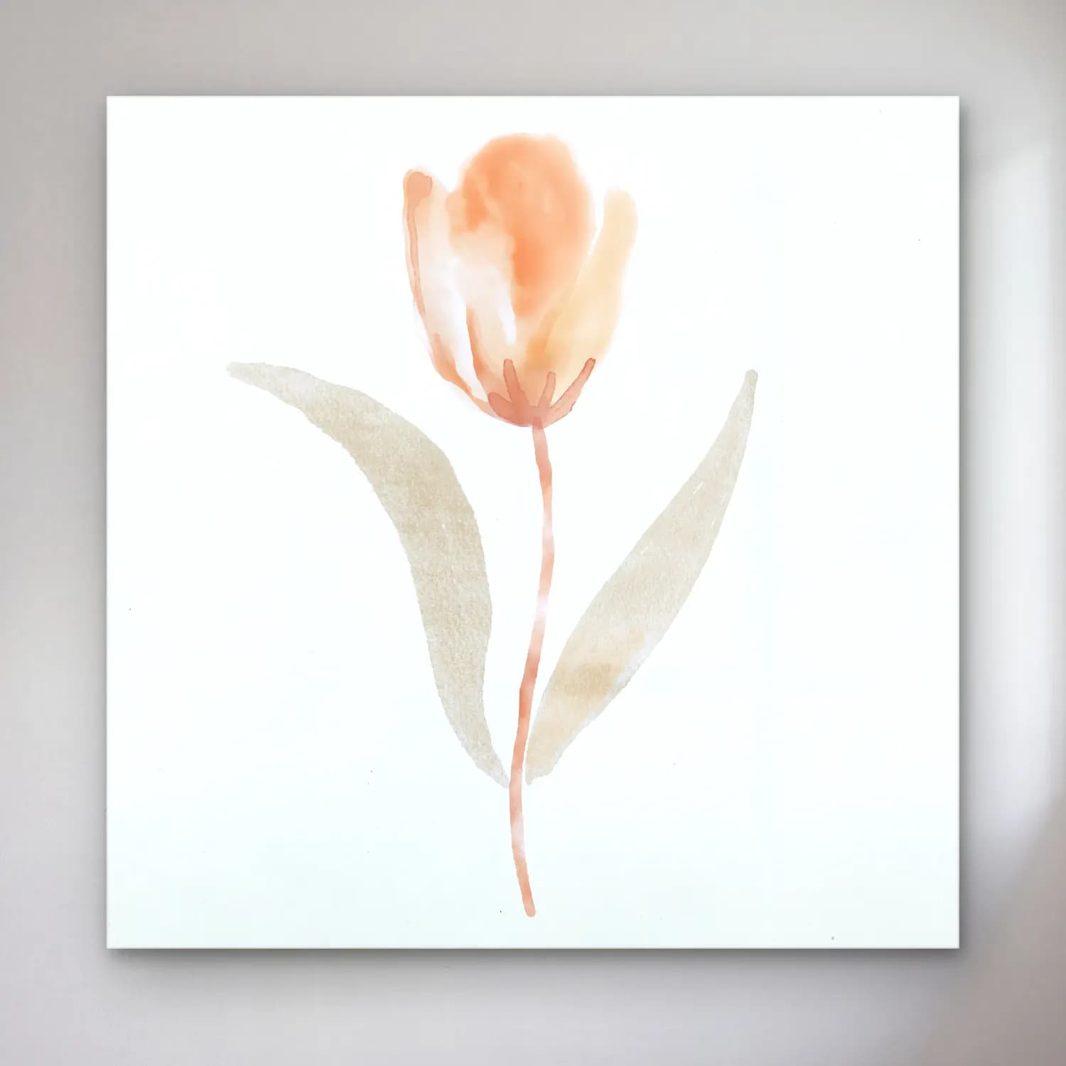 Suluboya Laleler cam tablo — Suluboya Laleler — suluboya laleler