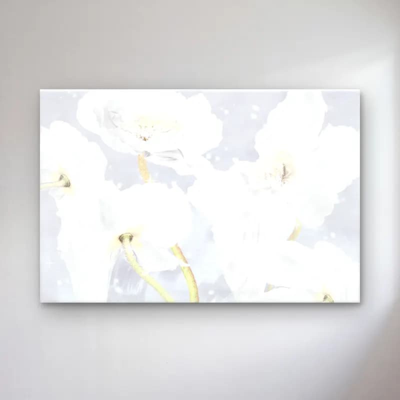 Pastel Gelincikler – Pastel Tonlar cam tablo — Pastel Gelincikler – Pastel Tonlar — pastel gelincikler