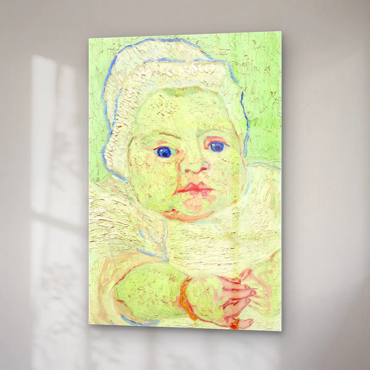 Vincent van Gogh – Roulin s Baby cam tablo — sağ açıdan görünüm