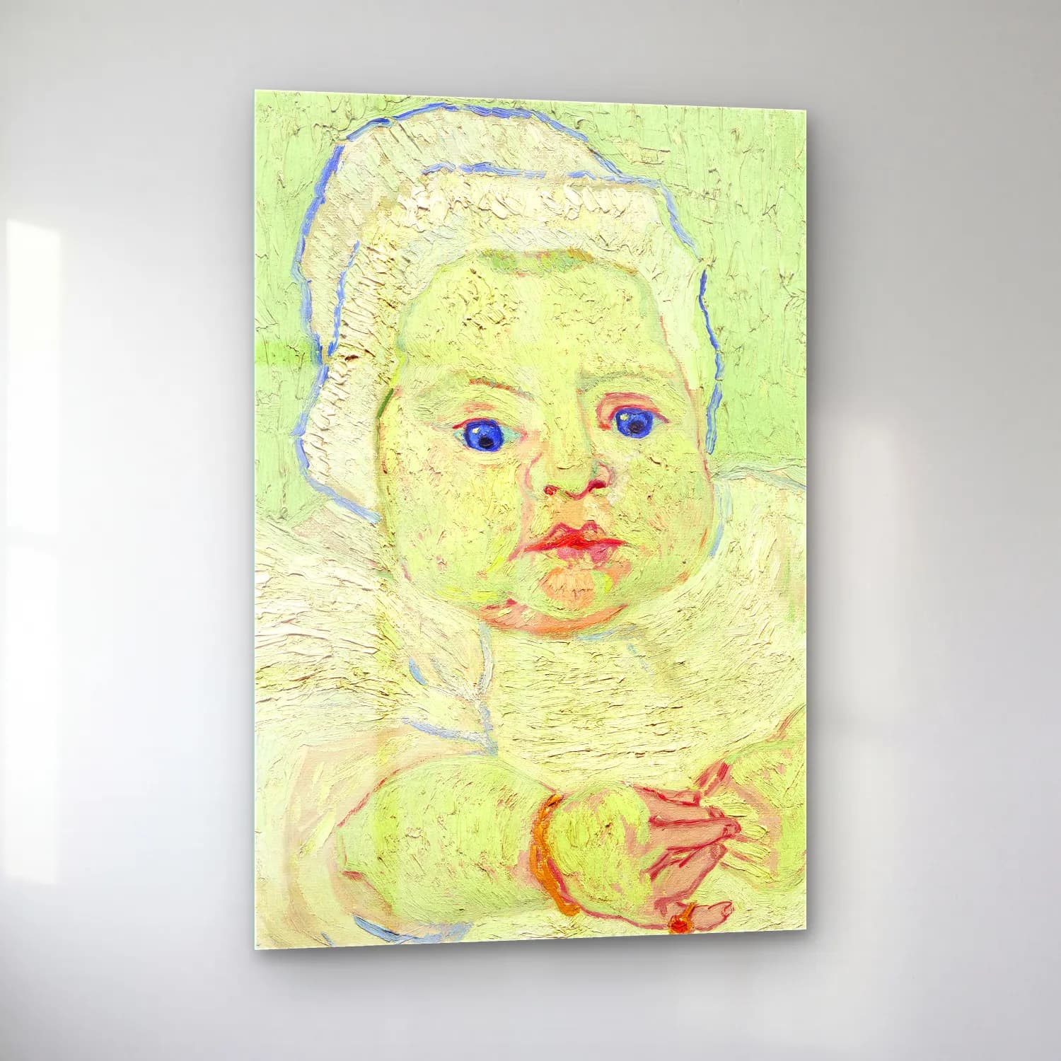Vincent van Gogh – Roulin s Baby cam tablo — sol açıdan görünüm