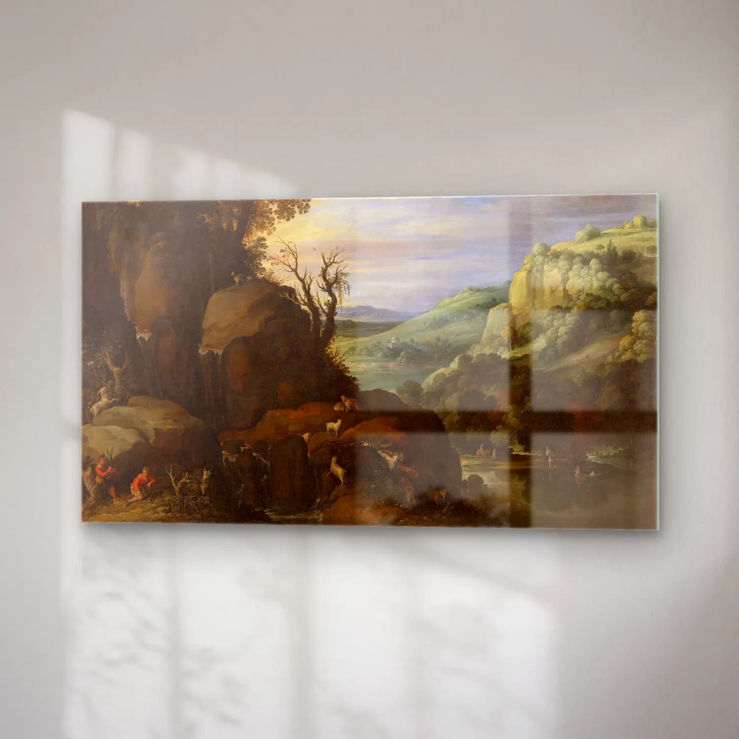 Paul Bril – Landscape cam tablo — sağ açıdan görünüm