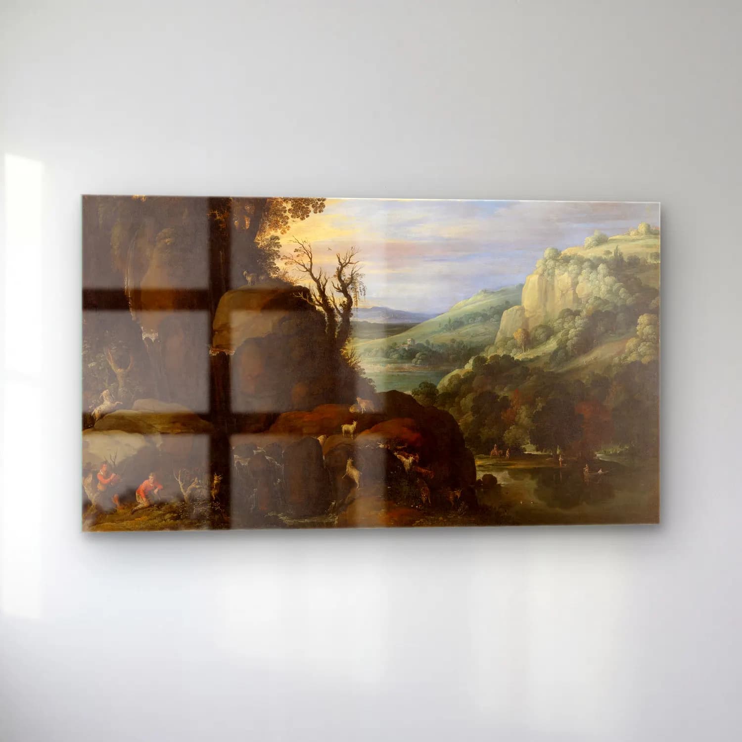 Paul Bril – Landscape cam tablo — sol açıdan görünüm