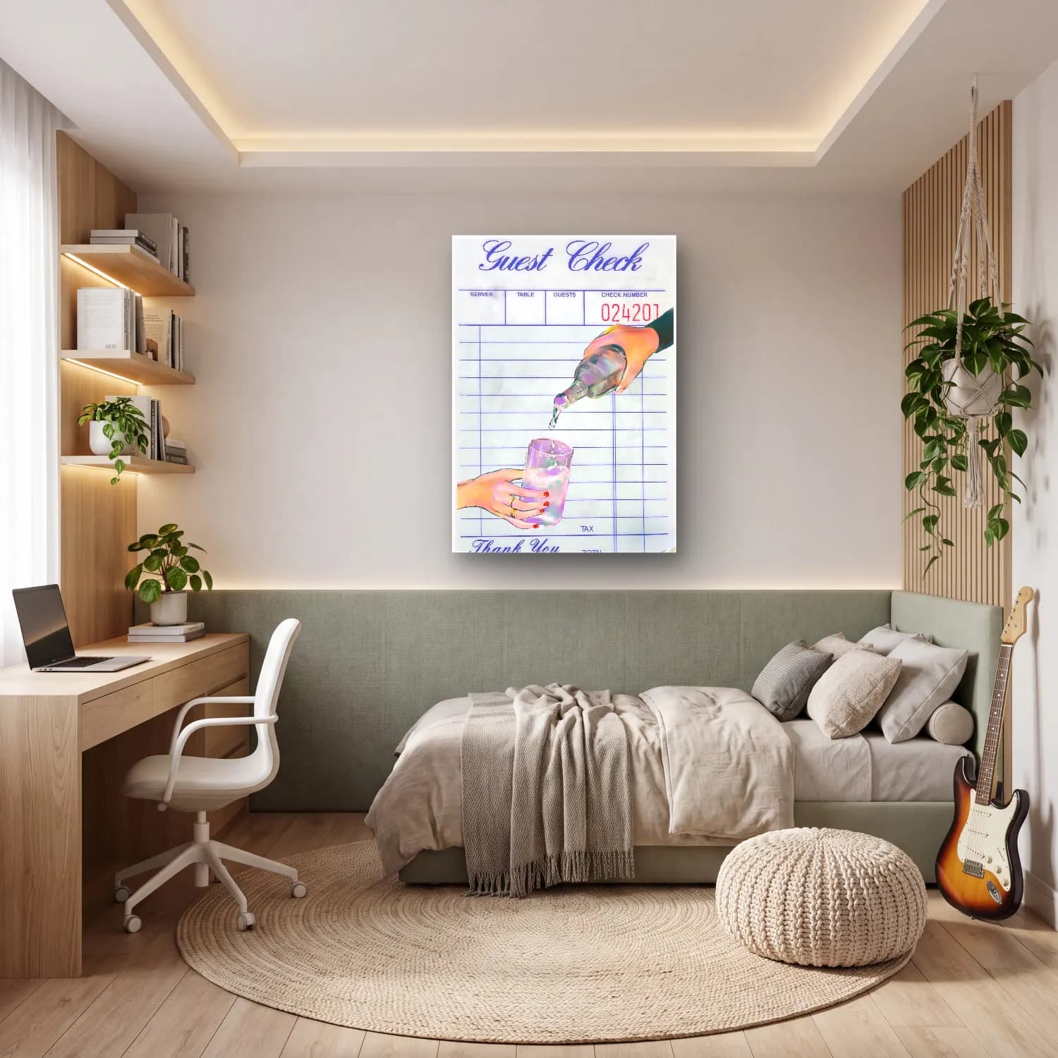 Pastel Kokteyl – Mor Tonlar cam tablo — genç odasında