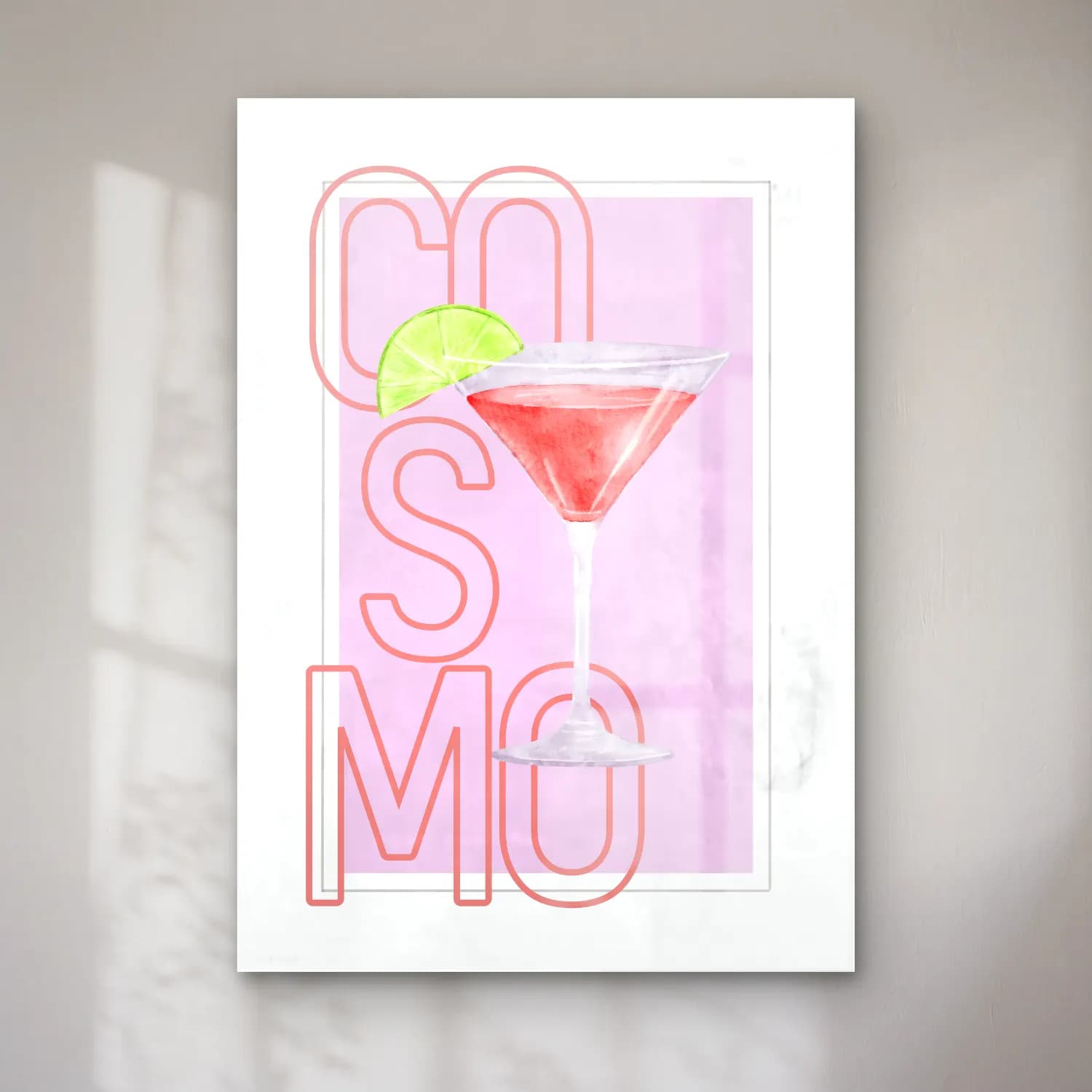 Pastel Kokteyl No. 8 cam tablo — Pastel Kokteyl No. 8 — pastel kokteyl