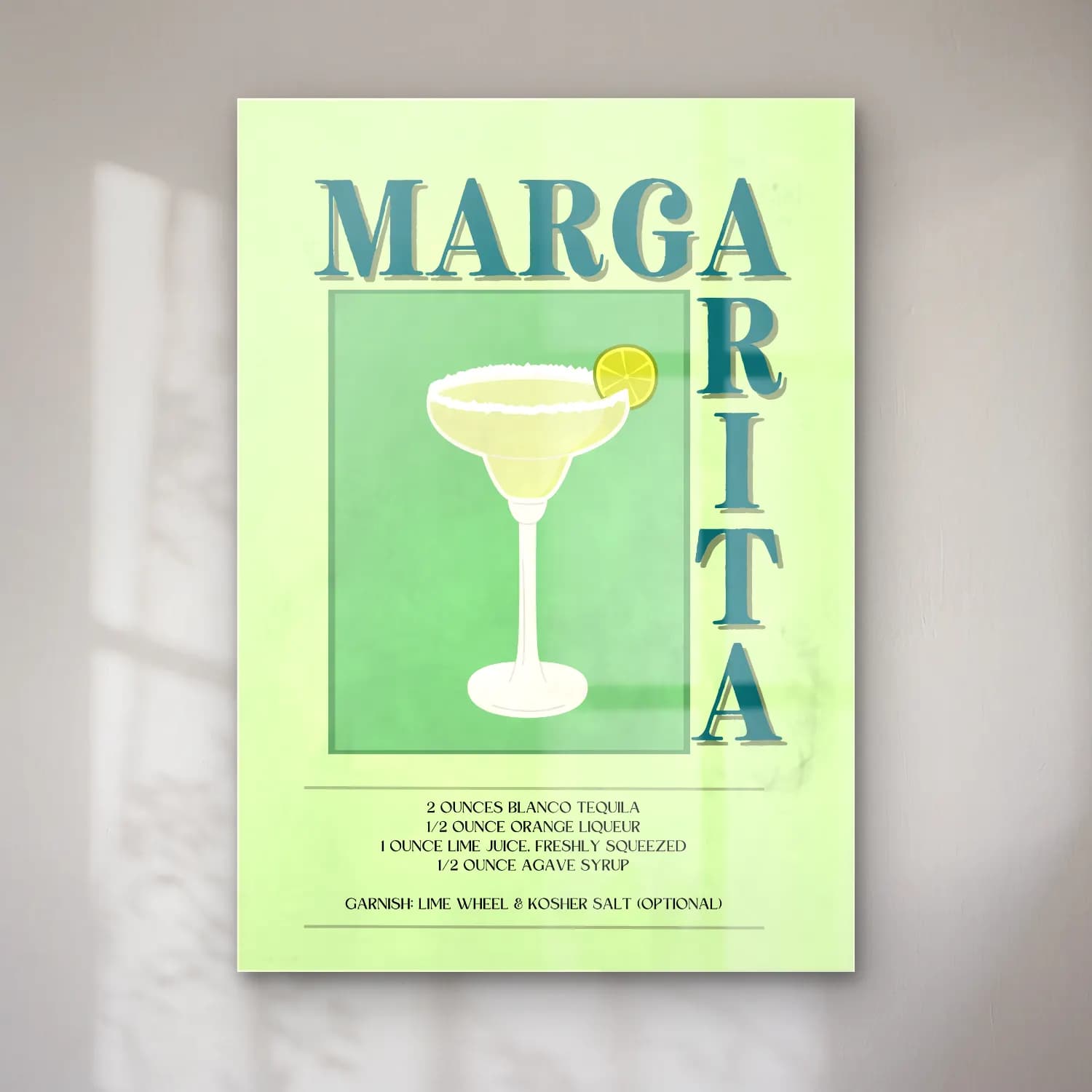 Vintage Poster Kokteyl No. 15 cam tablo — Vintage Poster Kokteyl No. 15 — vintage poster kokteyl