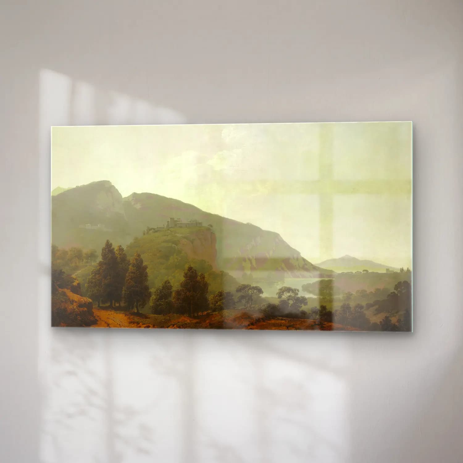 Joseph Wright – Italian Landscape cam tablo — sağ açıdan görünüm