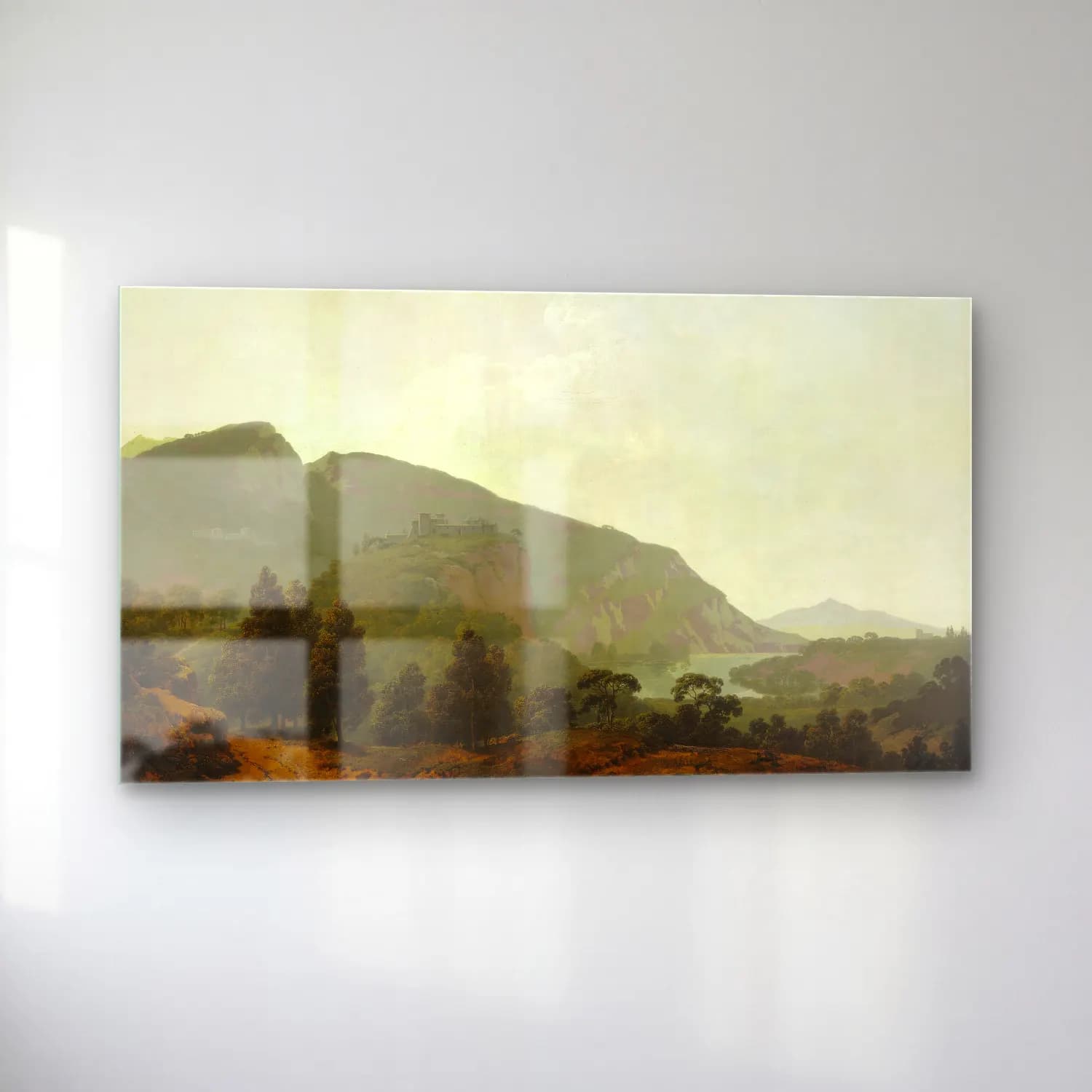 Joseph Wright – Italian Landscape cam tablo — sol açıdan görünüm
