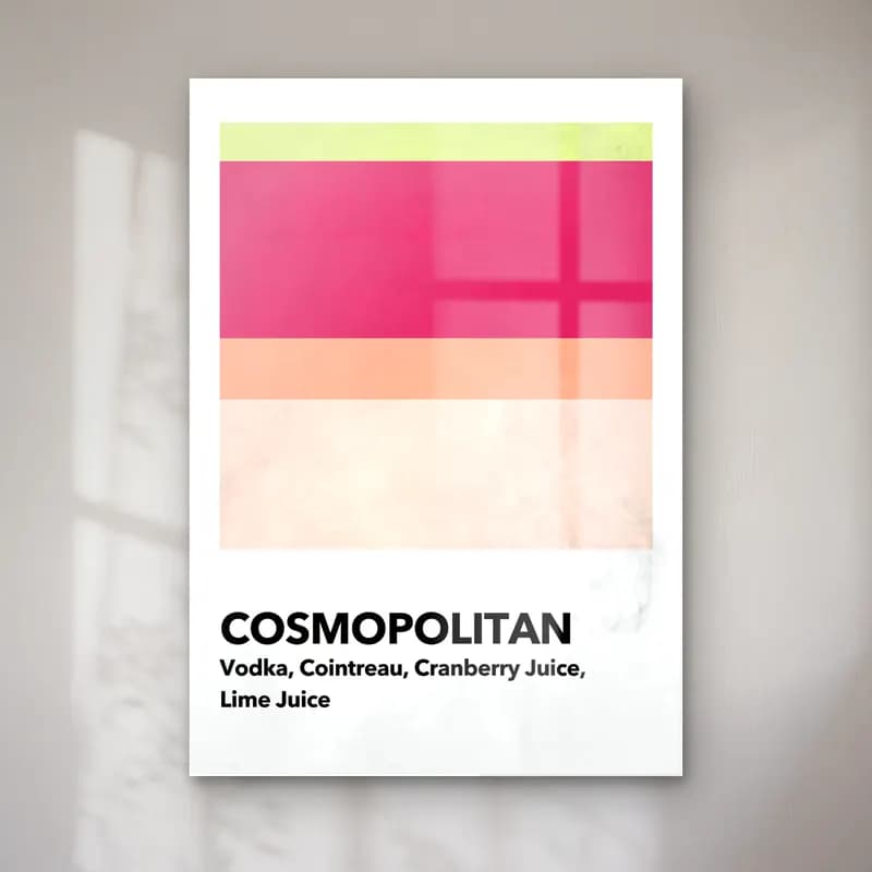 Pastel Kokteyl No. 19 cam tablo — Pastel Kokteyl No. 19 — pastel kokteyl