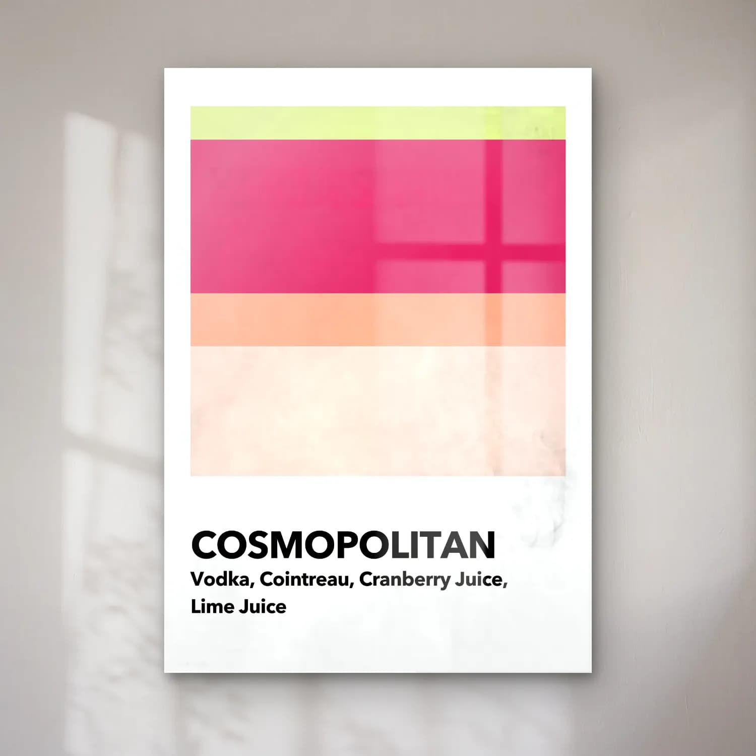 Pastel Kokteyl No. 19 cam tablo — Pastel Kokteyl No. 19 — pastel kokteyl