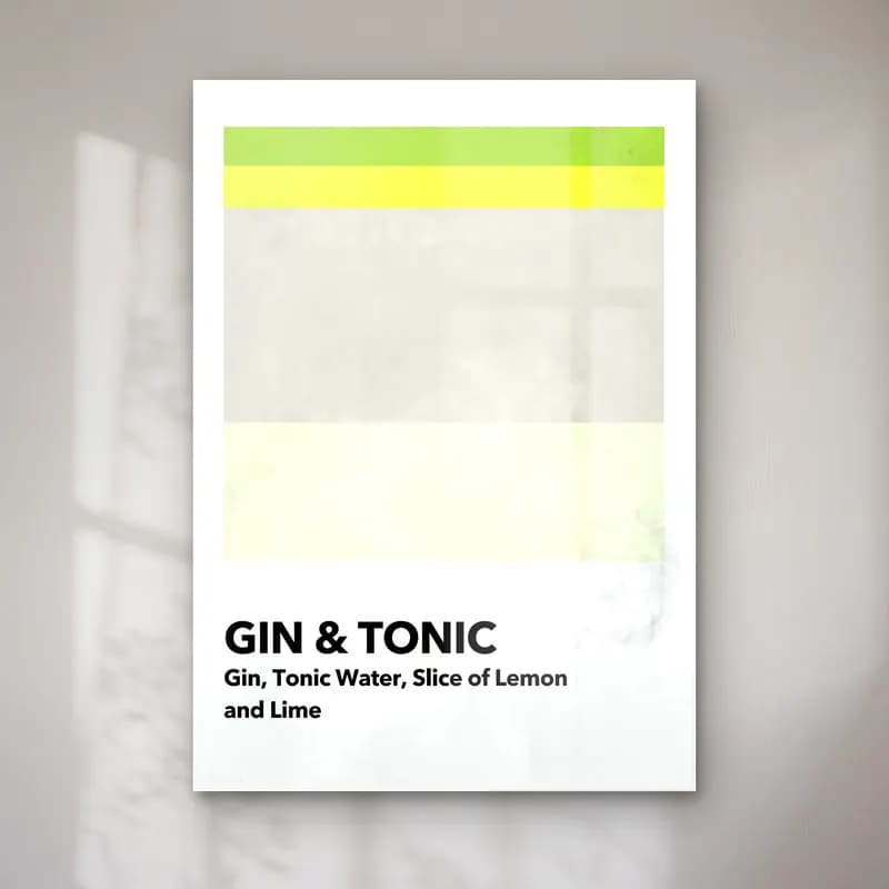 Pastel Kokteyl No. 20 cam tablo — Pastel Kokteyl No. 20 — pastel kokteyl