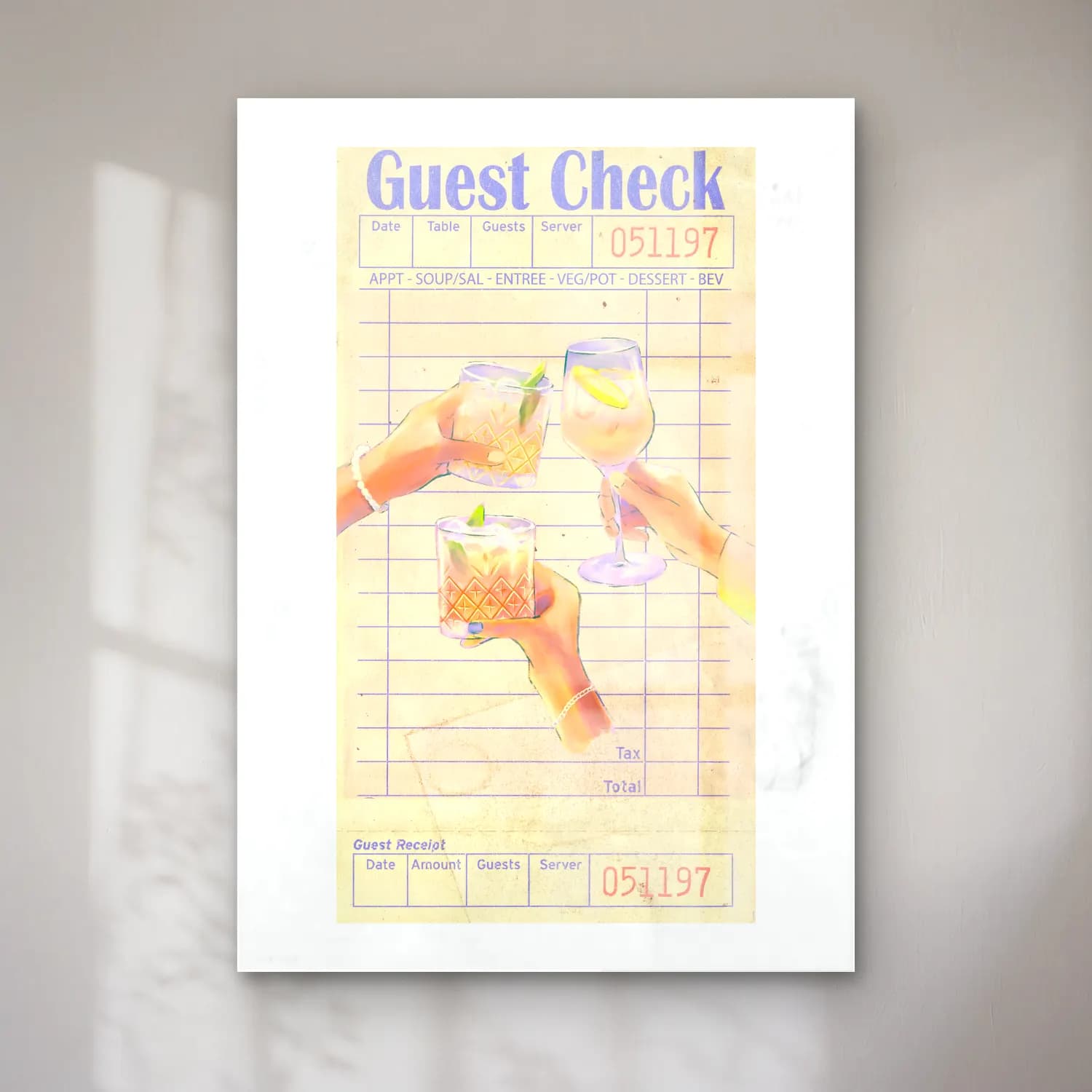 Vintage Poster Kokteyl No. 36 cam tablo — Vintage Poster Kokteyl No. 36 — vintage poster kokteyl