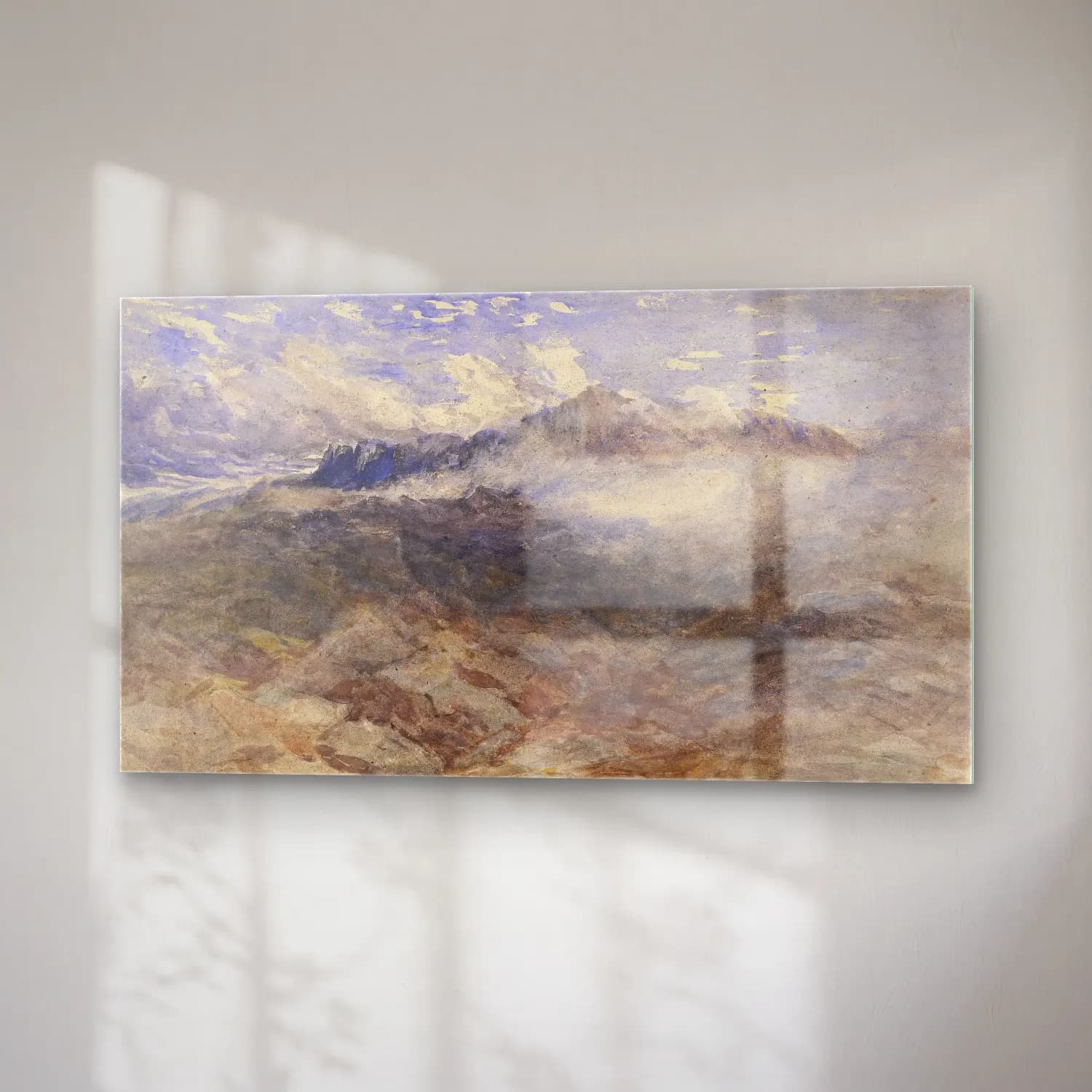 David Cox – Mountain Heights, Cader Idris cam tablo — sağ açıdan görünüm