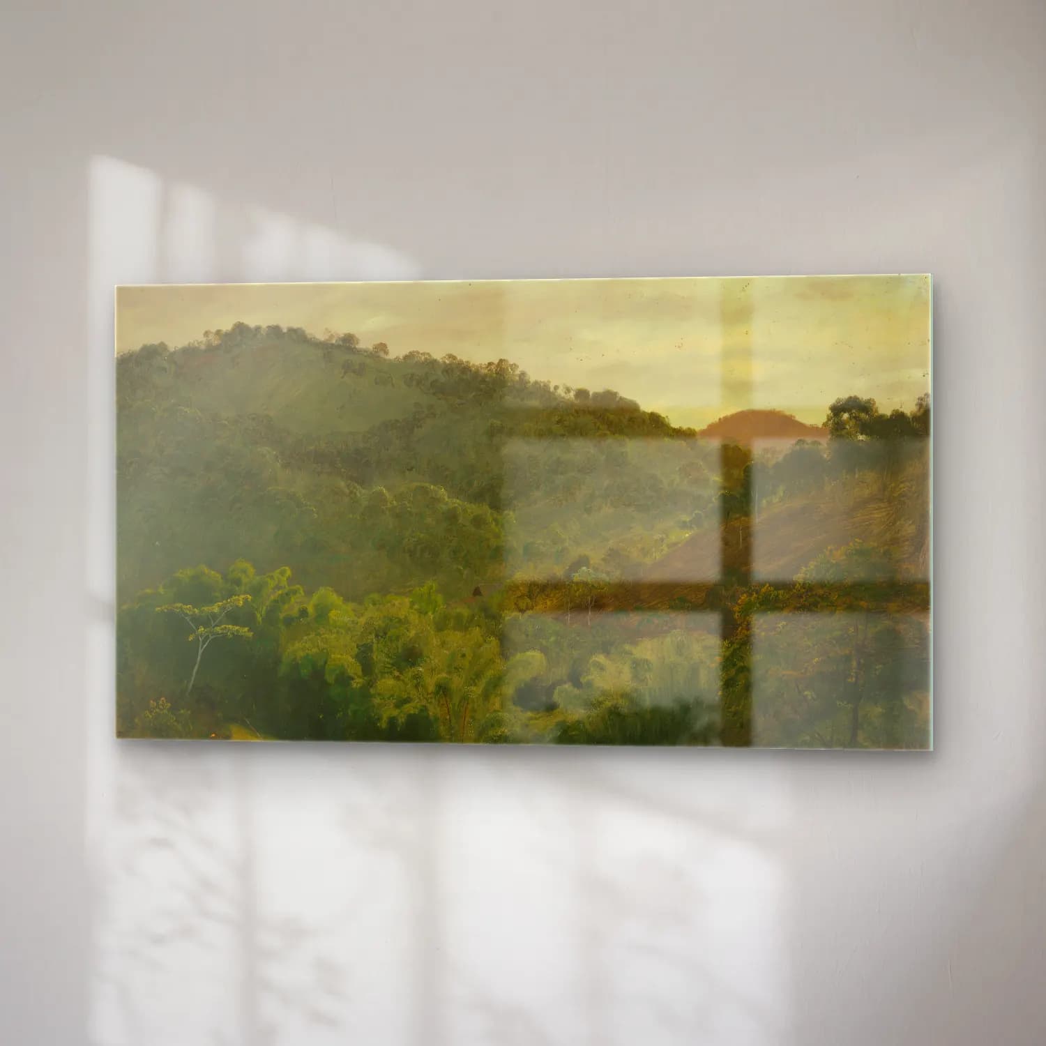 Frederic Edwin Church – Landscape from Jamaica, West Indies cam tablo — sağ açıdan görünüm