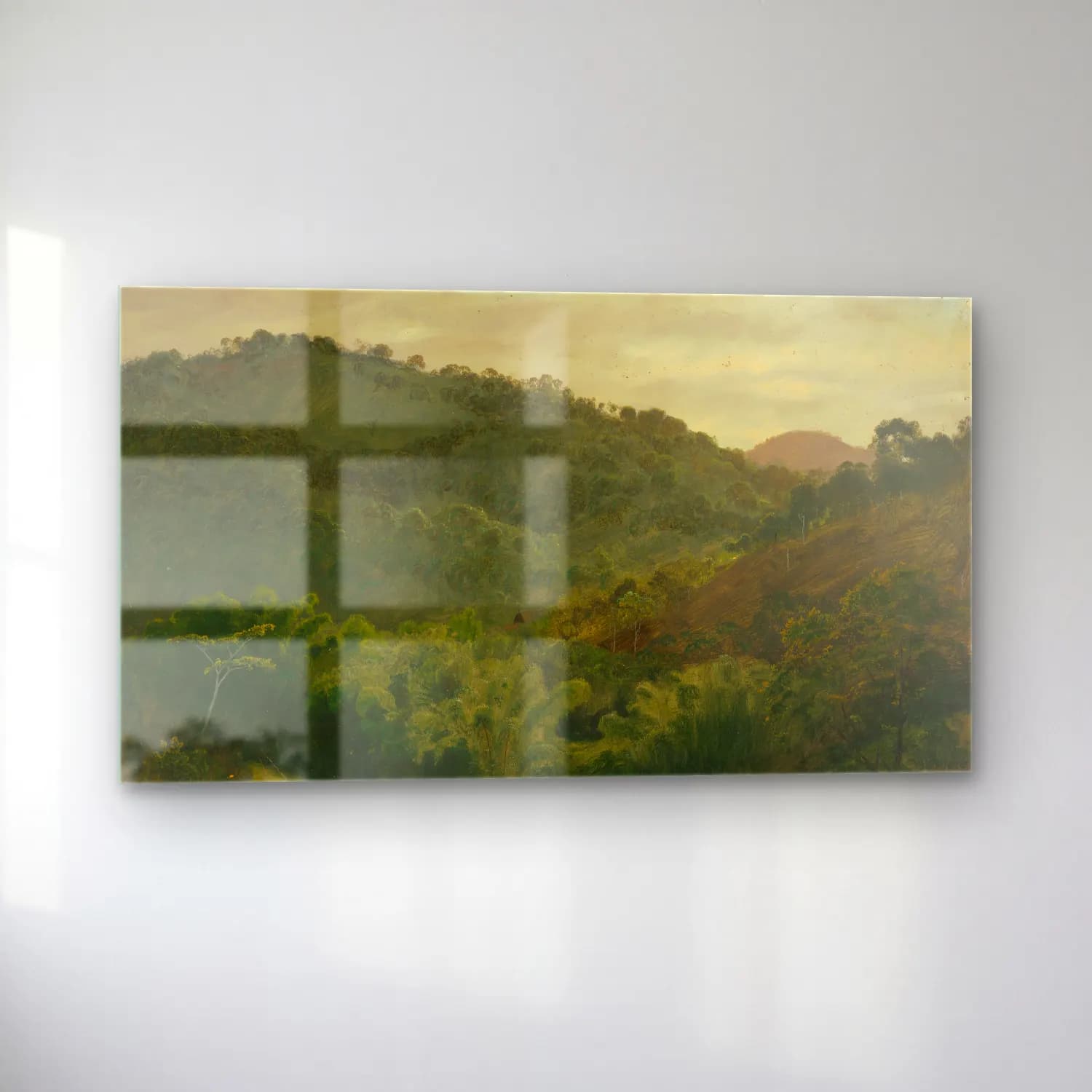 Frederic Edwin Church – Landscape from Jamaica, West Indies cam tablo — sol açıdan görünüm