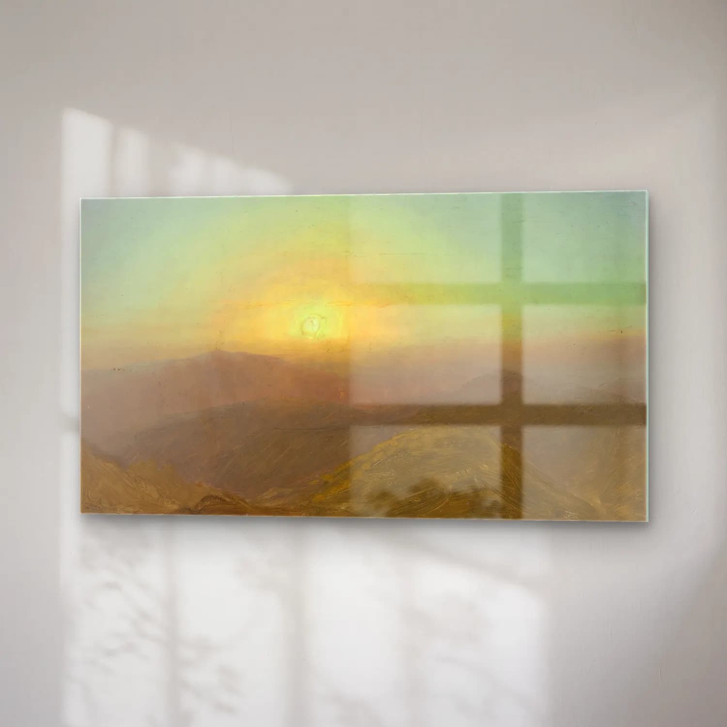 Frederic Edwin Church – Morning Landscape cam tablo — sağ açıdan görünüm