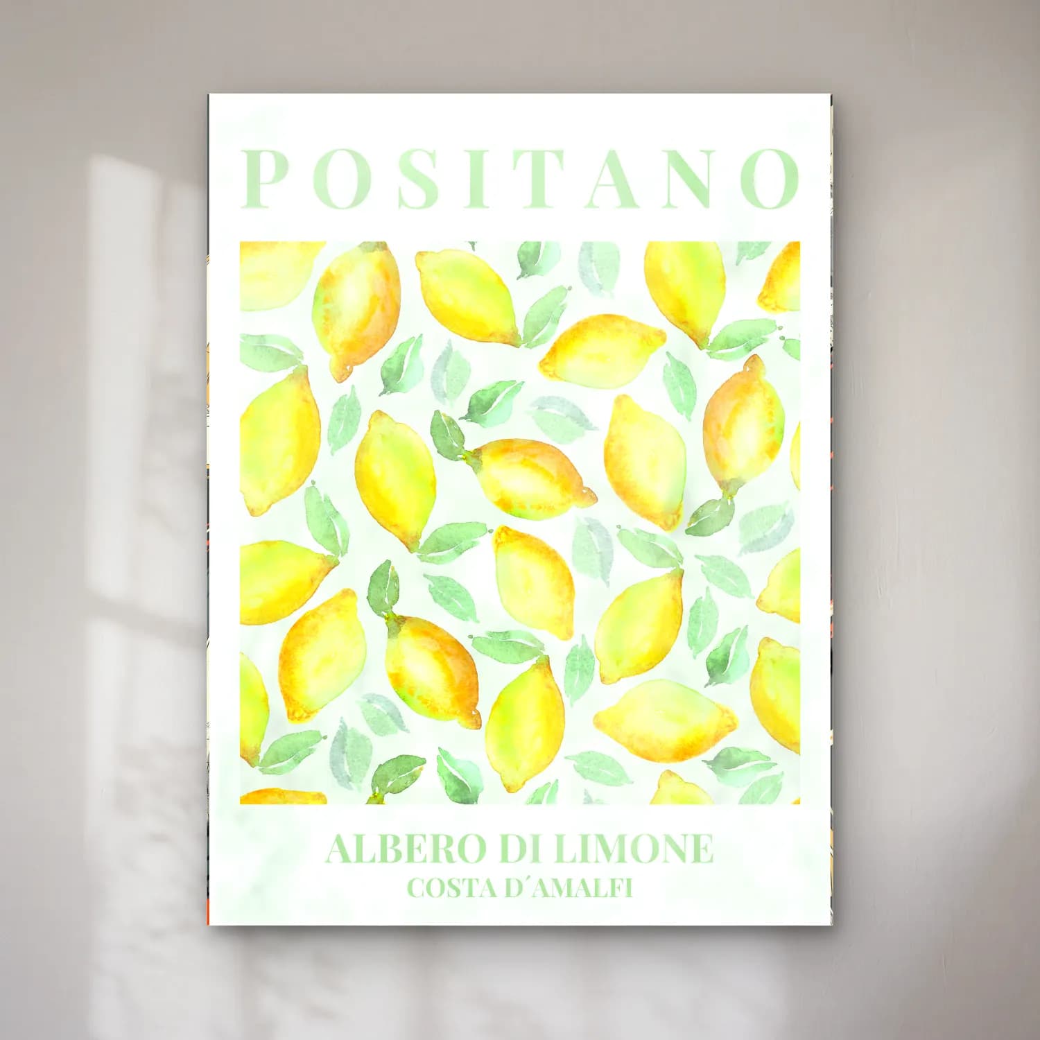 Pastel Limonlar No. 6 cam tablo — Pastel Limonlar No. 6 — pastel limonlar