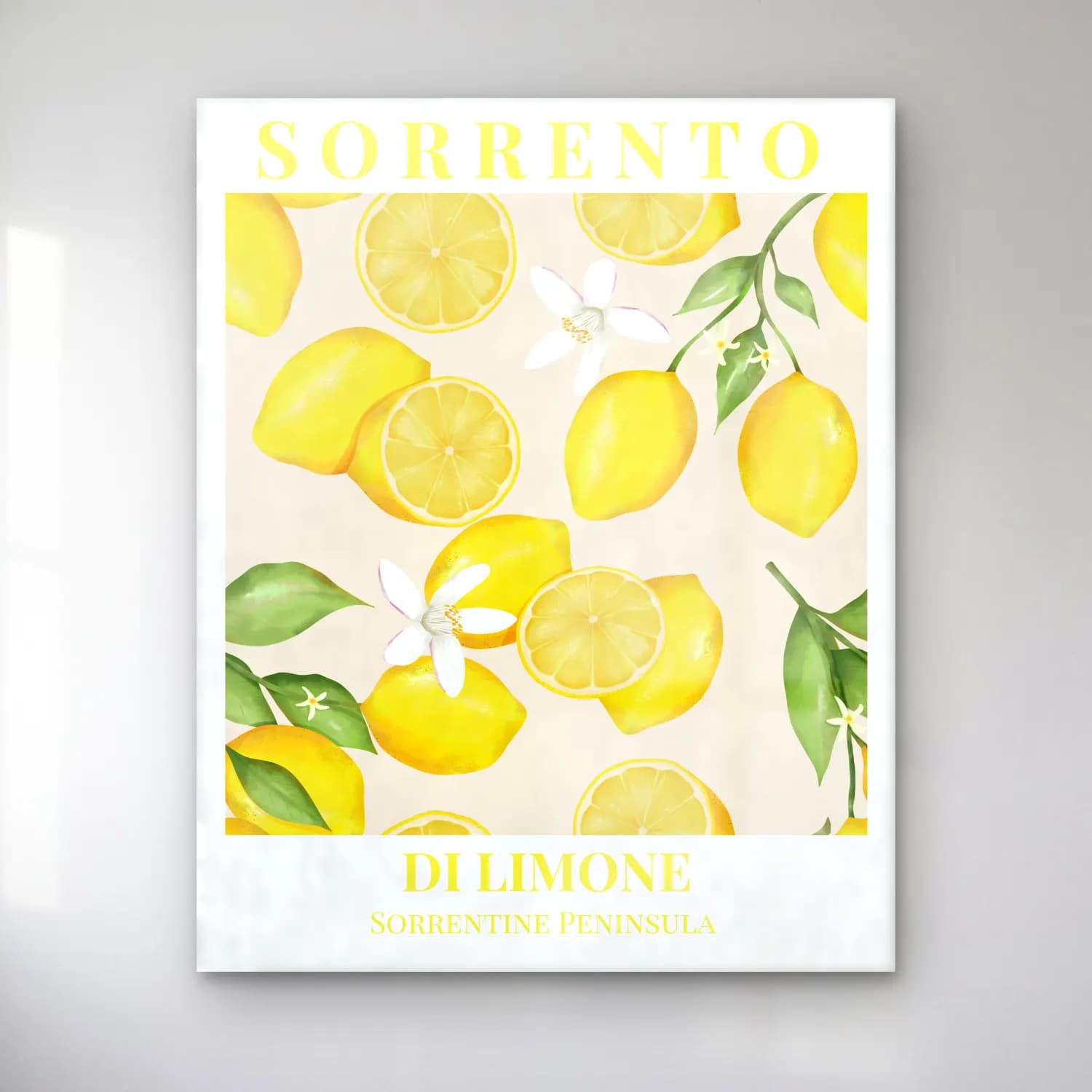 Pastel Limonlar No. 11 cam tablo — Pastel Limonlar No. 11 — pastel limonlar