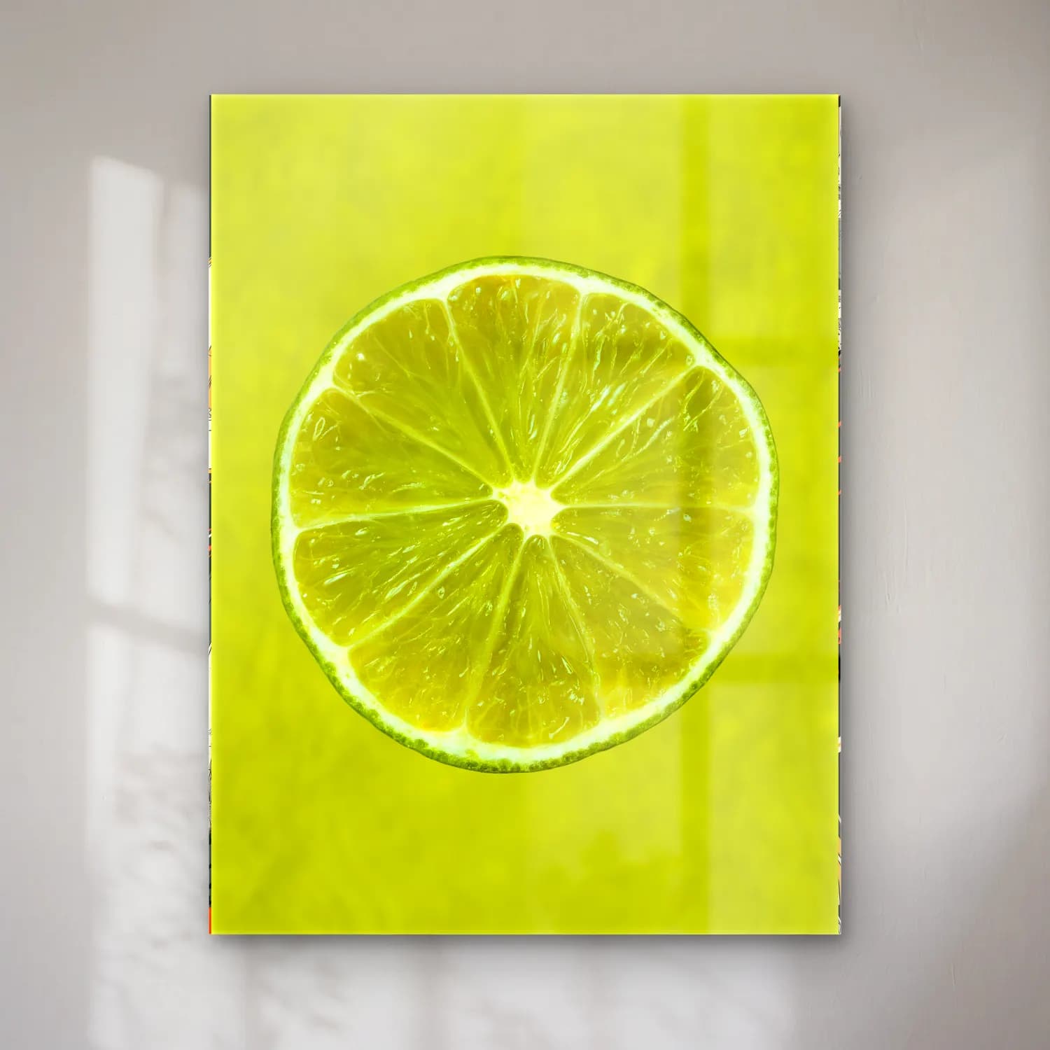 Yağlı Boya Limonlar – Yeşil Tonlar cam tablo — Yağlı Boya Limonlar – Yeşil Tonlar — yağlı boya limonlar