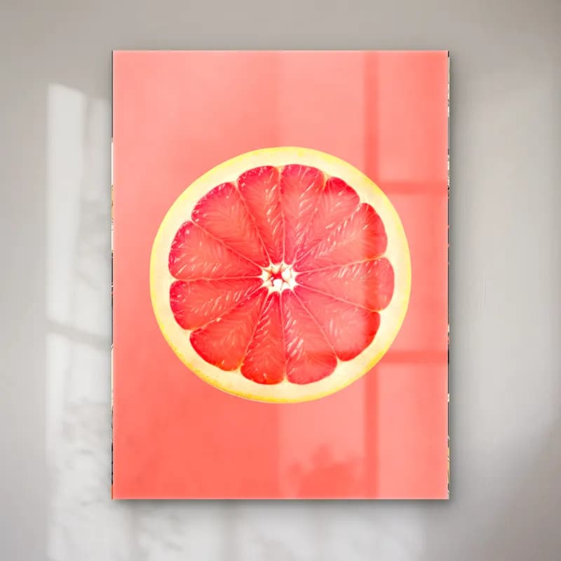 Pastel Karpuz No. 4 cam tablo — Pastel Karpuz No. 4 — pastel karpuz