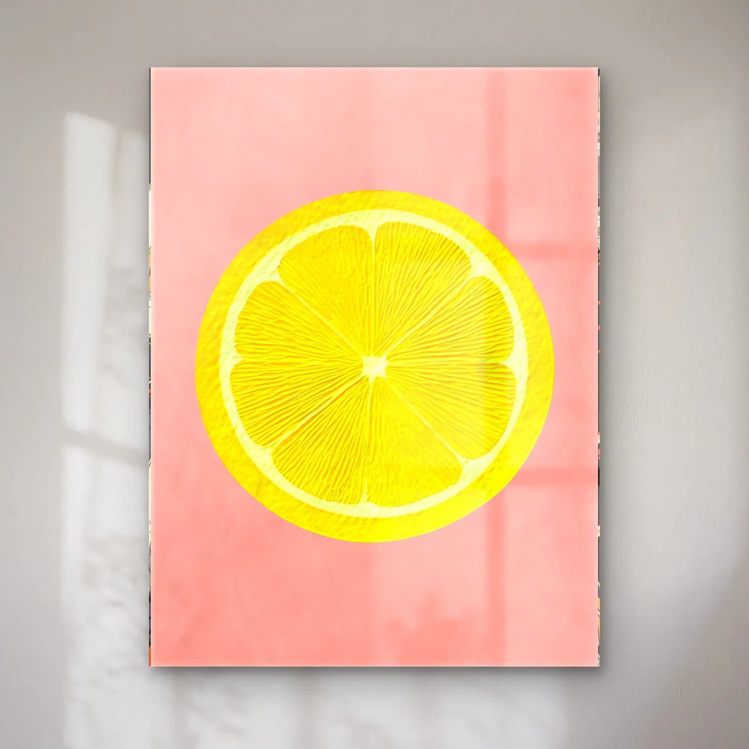 Pastel Limonlar No. 10 cam tablo — Pastel Limonlar No. 10 — pastel limonlar