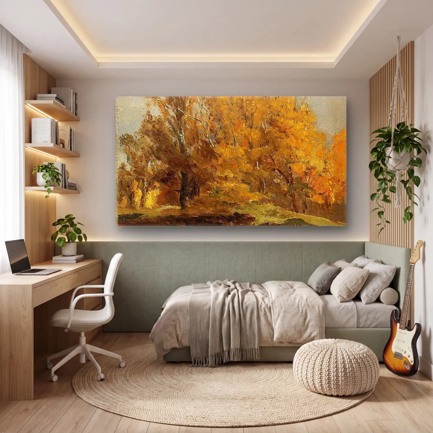 Olga Wisinger-Florian – Olga Wisinger-Florian - Landscape Study cam tablo — genç odasında