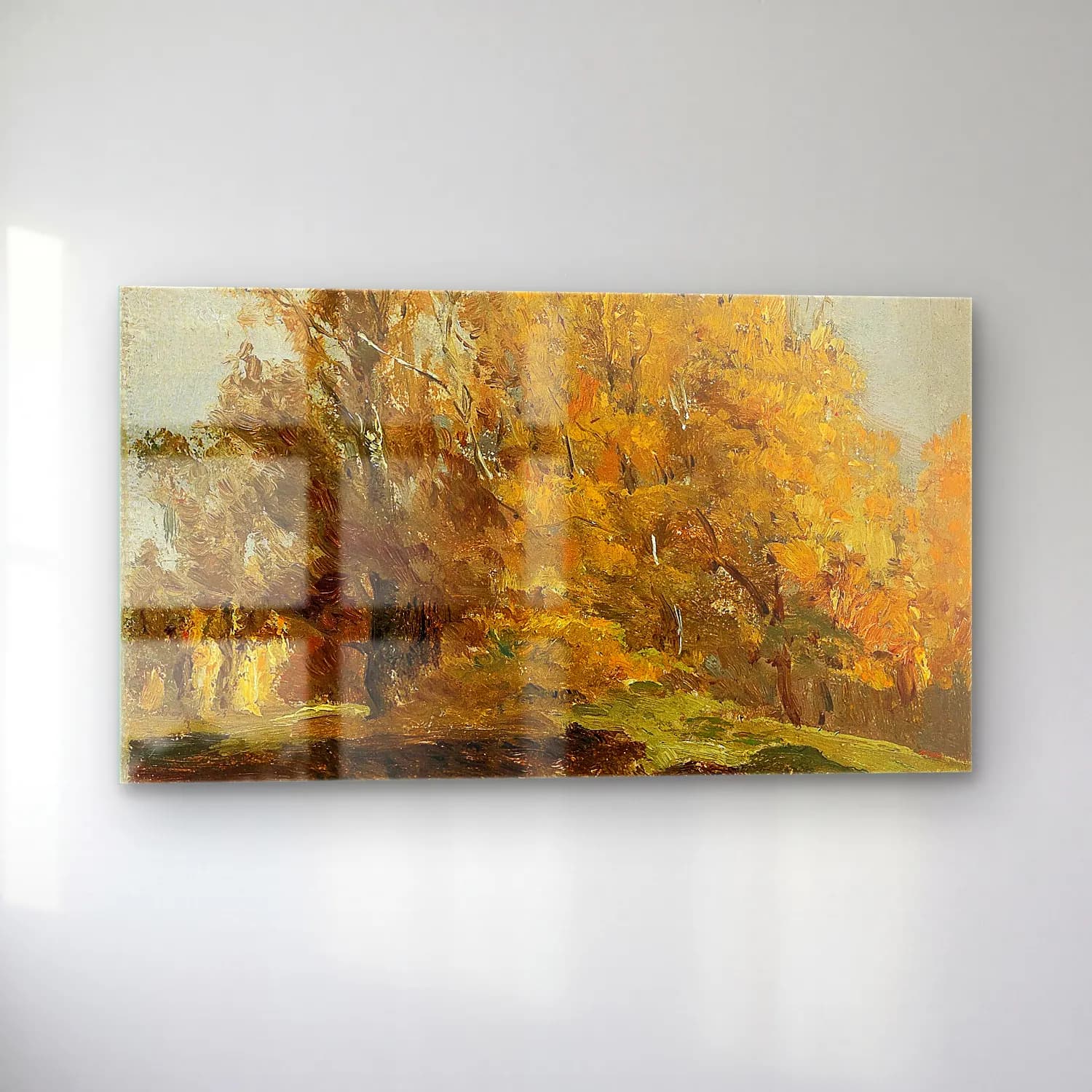 Olga Wisinger-Florian – Olga Wisinger-Florian - Landscape Study cam tablo — sol açıdan görünüm