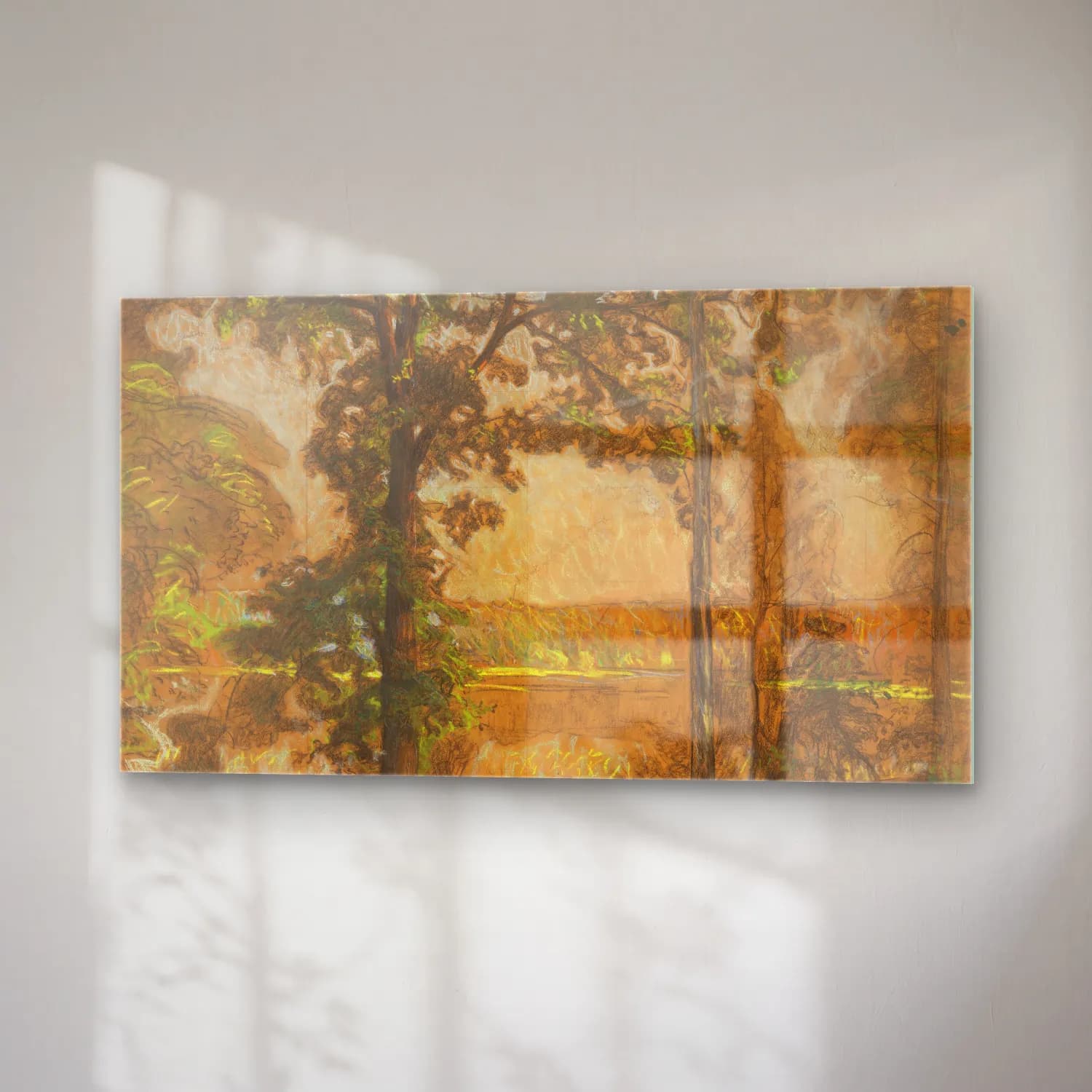 Richard Bergh – Landscape Tyresö cam tablo — sağ açıdan görünüm