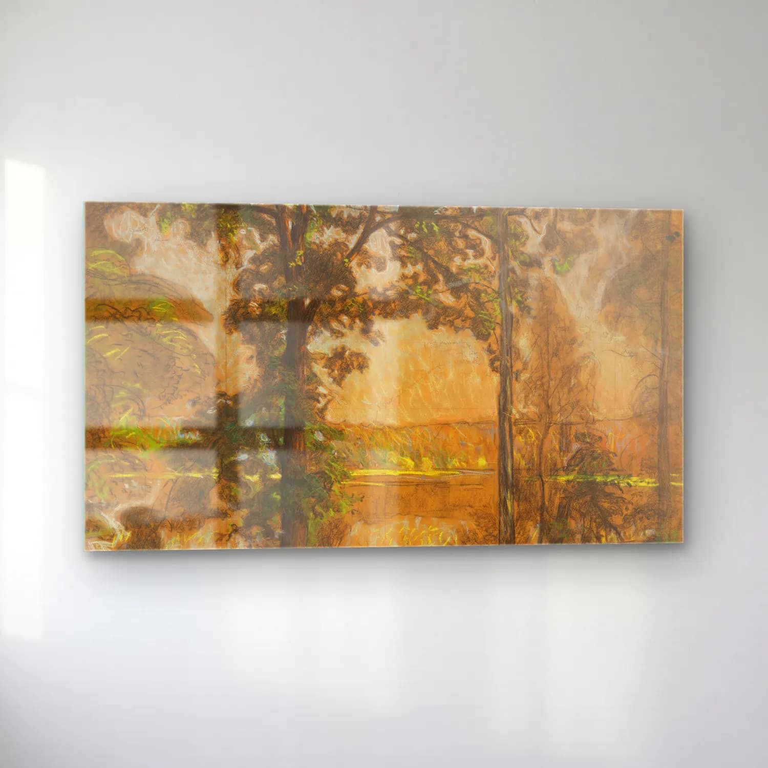 Richard Bergh – Landscape Tyresö cam tablo — sol açıdan görünüm