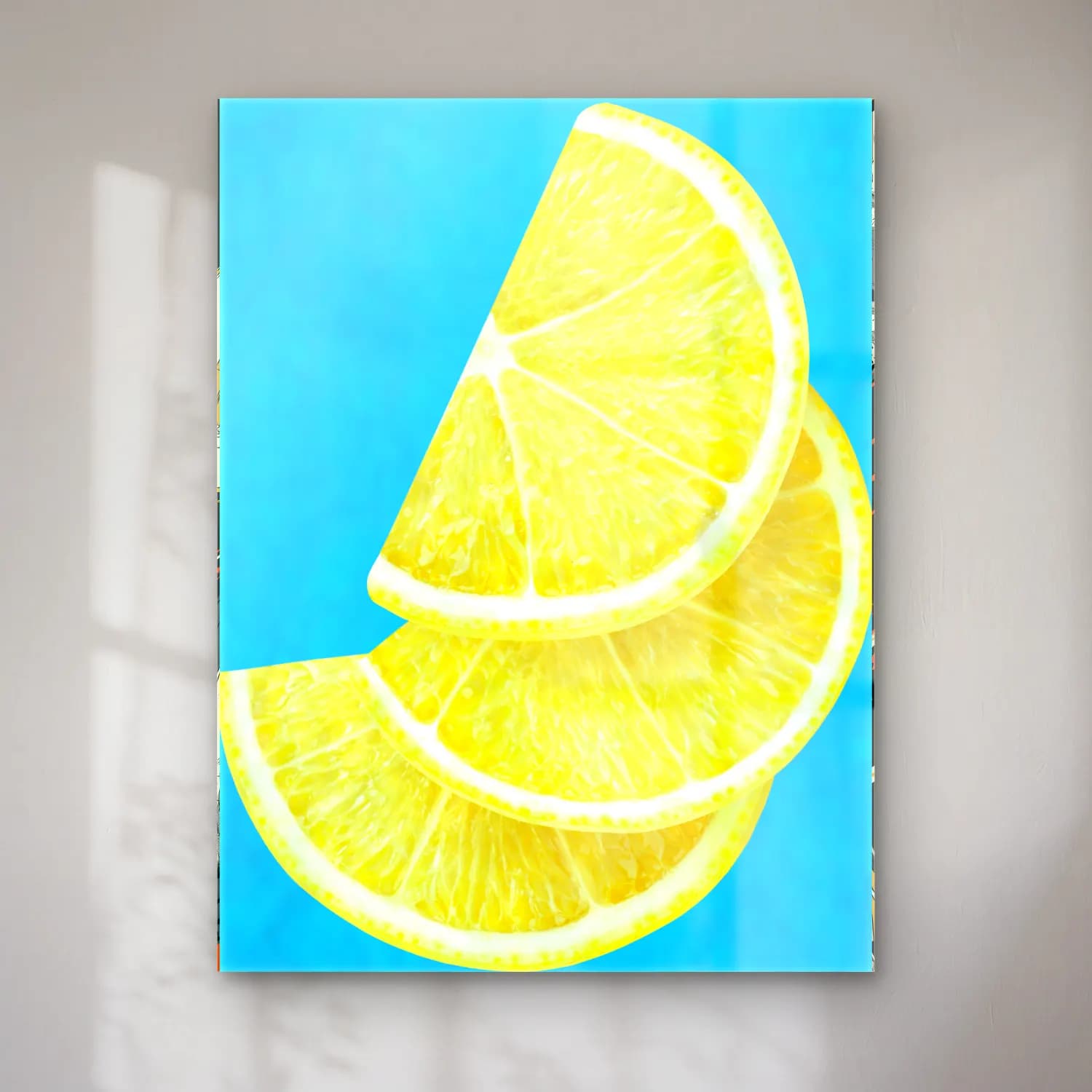 Pop Art Limonlar cam tablo — Pop Art Limonlar — pop art limonlar