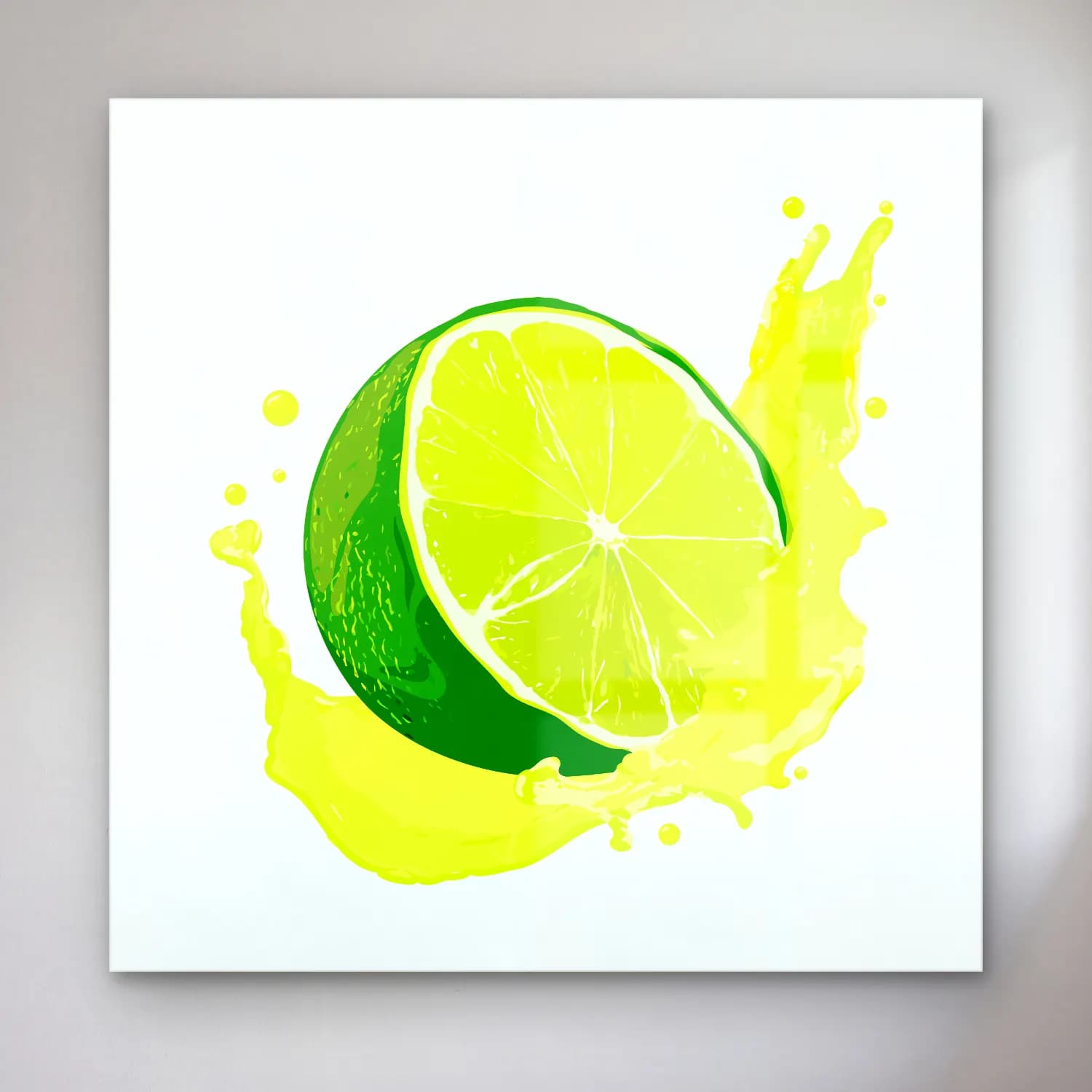 Vintage Limonlar No. 6 cam tablo — Vintage Limonlar No. 6 — vintage limonlar