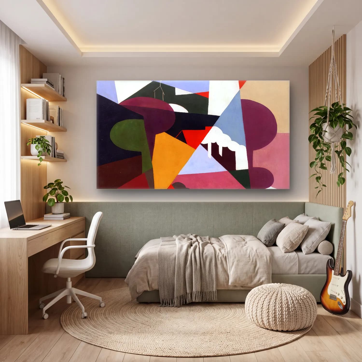 Georges Valmier – Landscape la ciotat cam tablo — genç odasında