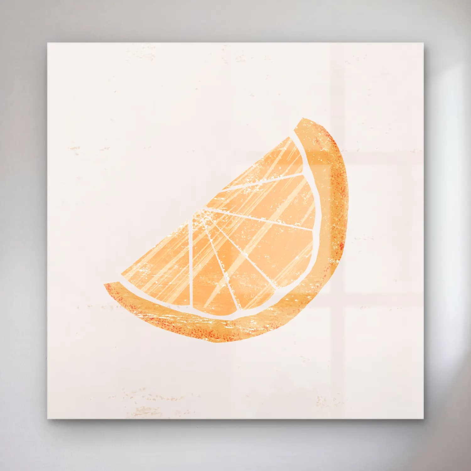 Pastel Portakallar No. 6 cam tablo — Pastel Portakallar No. 6 — pastel portakallar