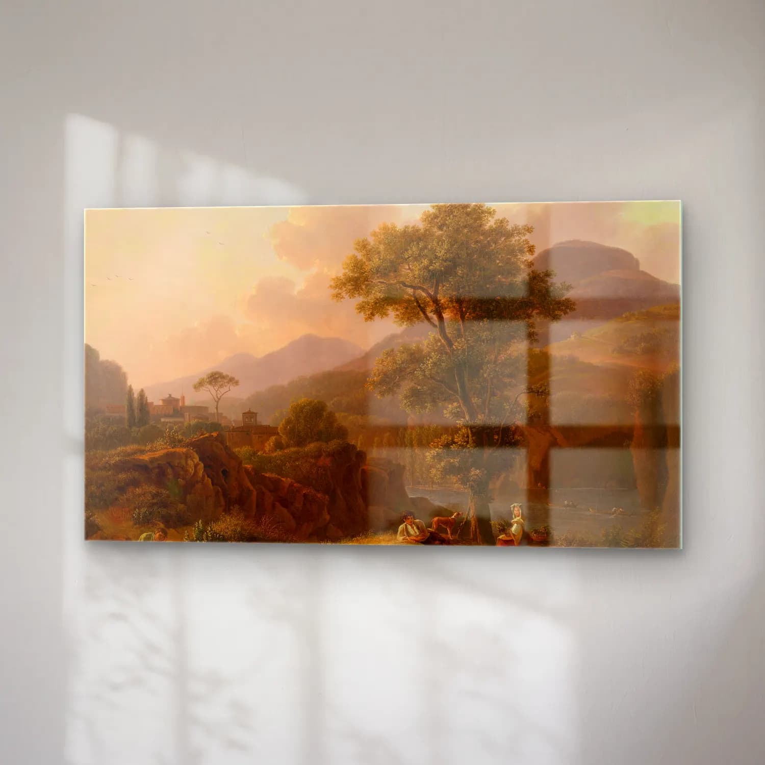 Simon Denis – Italian Landscape cam tablo — sağ açıdan görünüm