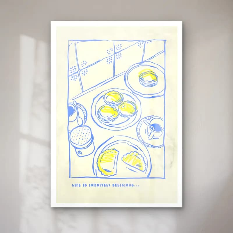 Pastel Ekmek ve Pastalar No. 3 cam tablo — Pastel Ekmek ve Pastalar No. 3 — pastel ekmek ve pastalar