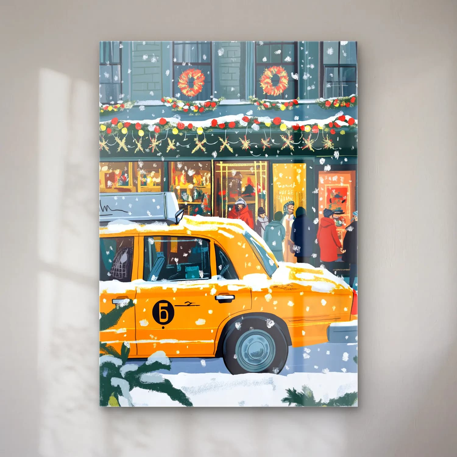 Vintage Hediye Paketleri – Sarı Tonlar cam tablo — Vintage Hediye Paketleri – Sarı Tonlar — vintage hediye paketleri