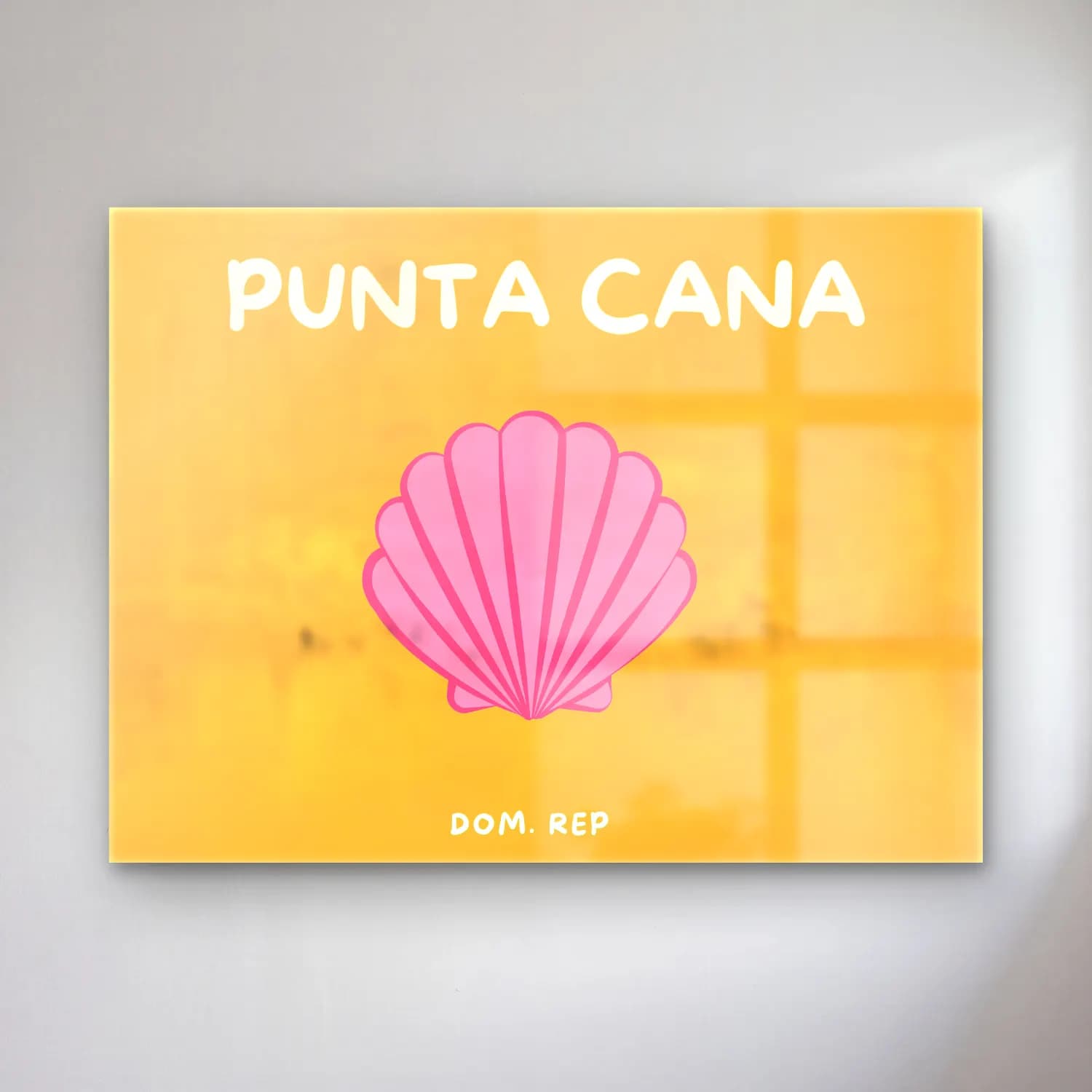 Pop Art Monstera Yaprağı cam tablo — Pop Art Monstera Yaprağı — pop art monstera yaprağı