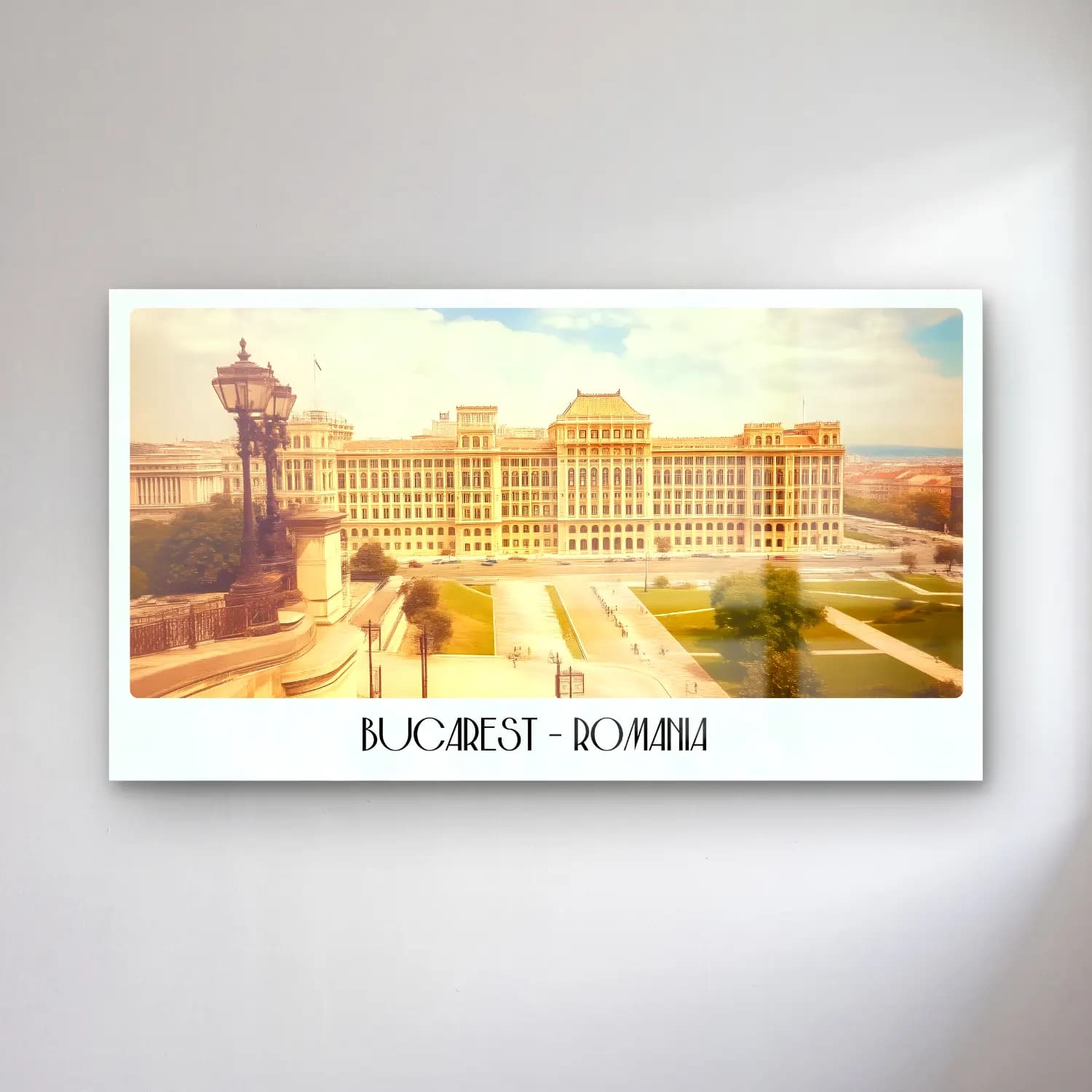 Pastel Antik Kalıntılar – Sarı Tonlar cam tablo — Pastel Antik Kalıntılar – Sarı Tonlar — pastel antik kalıntılar