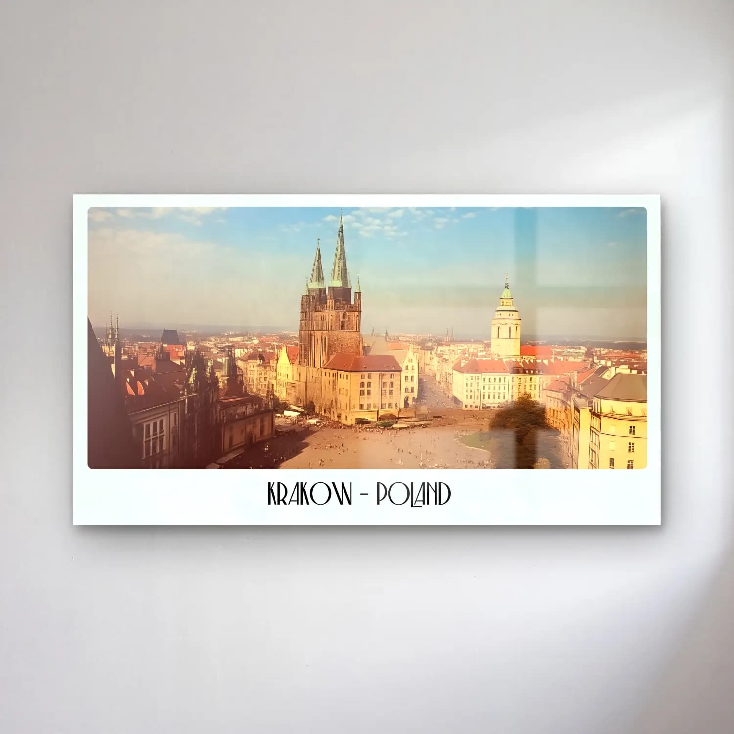 Vintage Poster Katedral No. 4 cam tablo — Vintage Poster Katedral No. 4 — vintage poster katedral